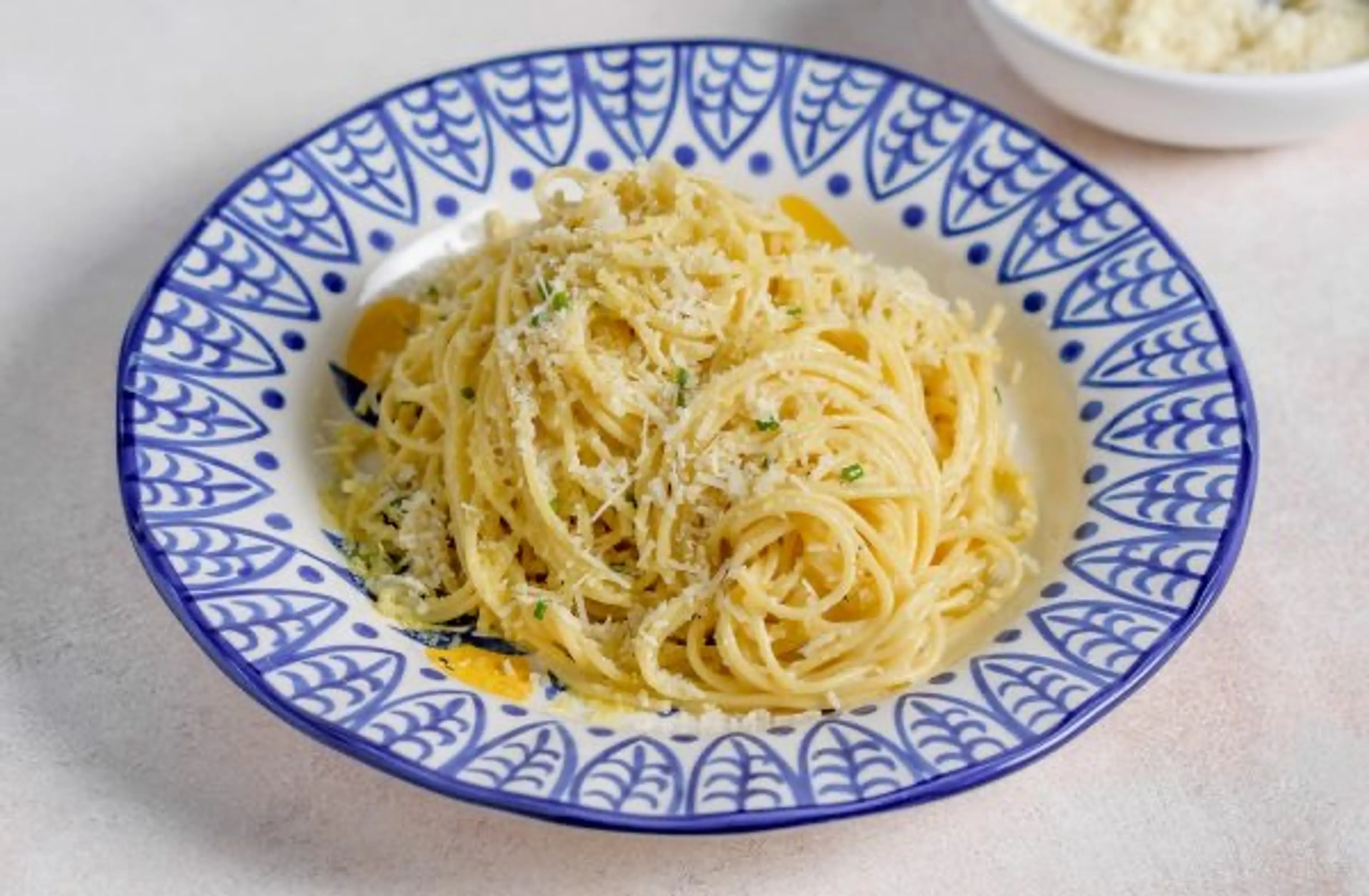 Spaghetti with Lemon Pesto