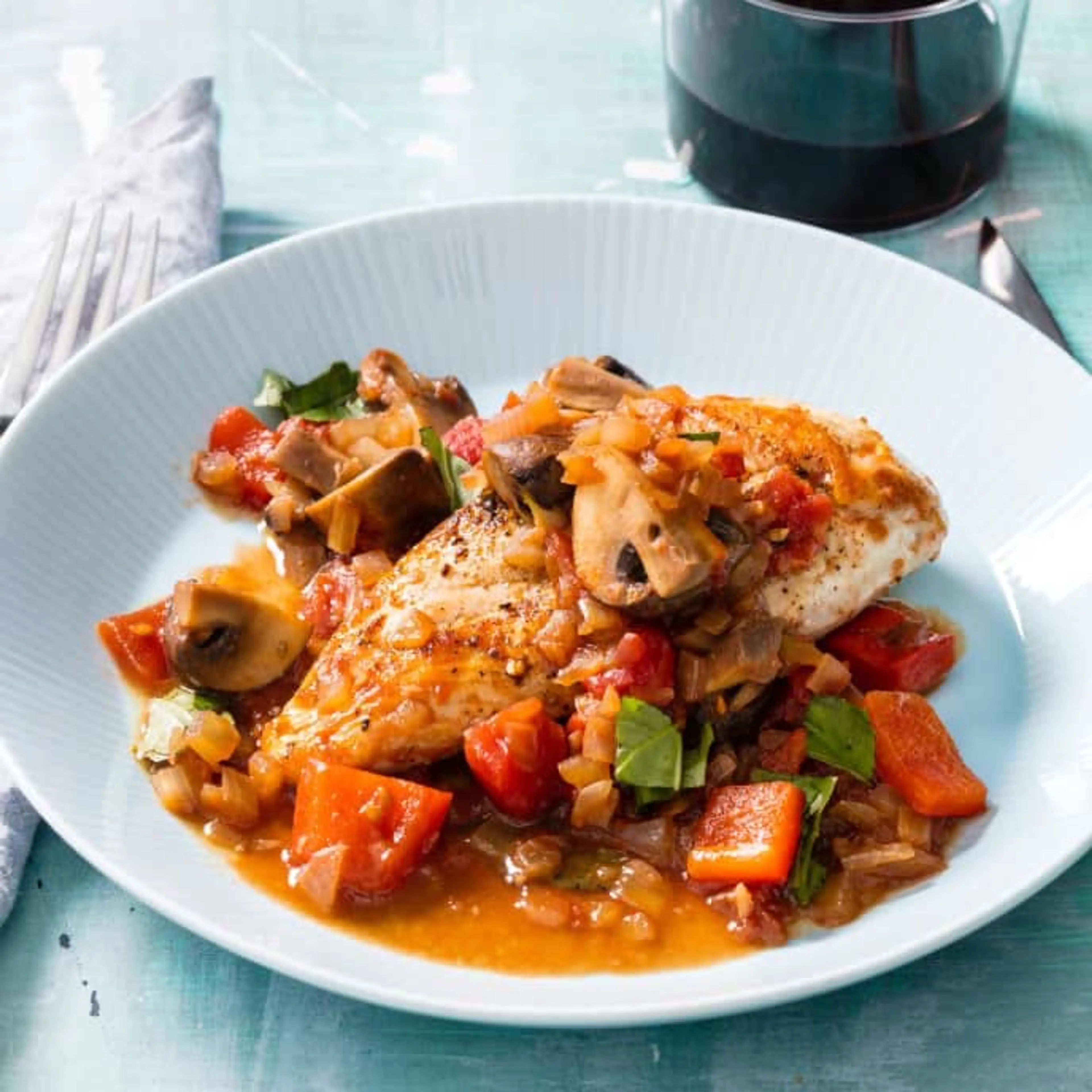 Easy Chicken Cacciatore (ATK)