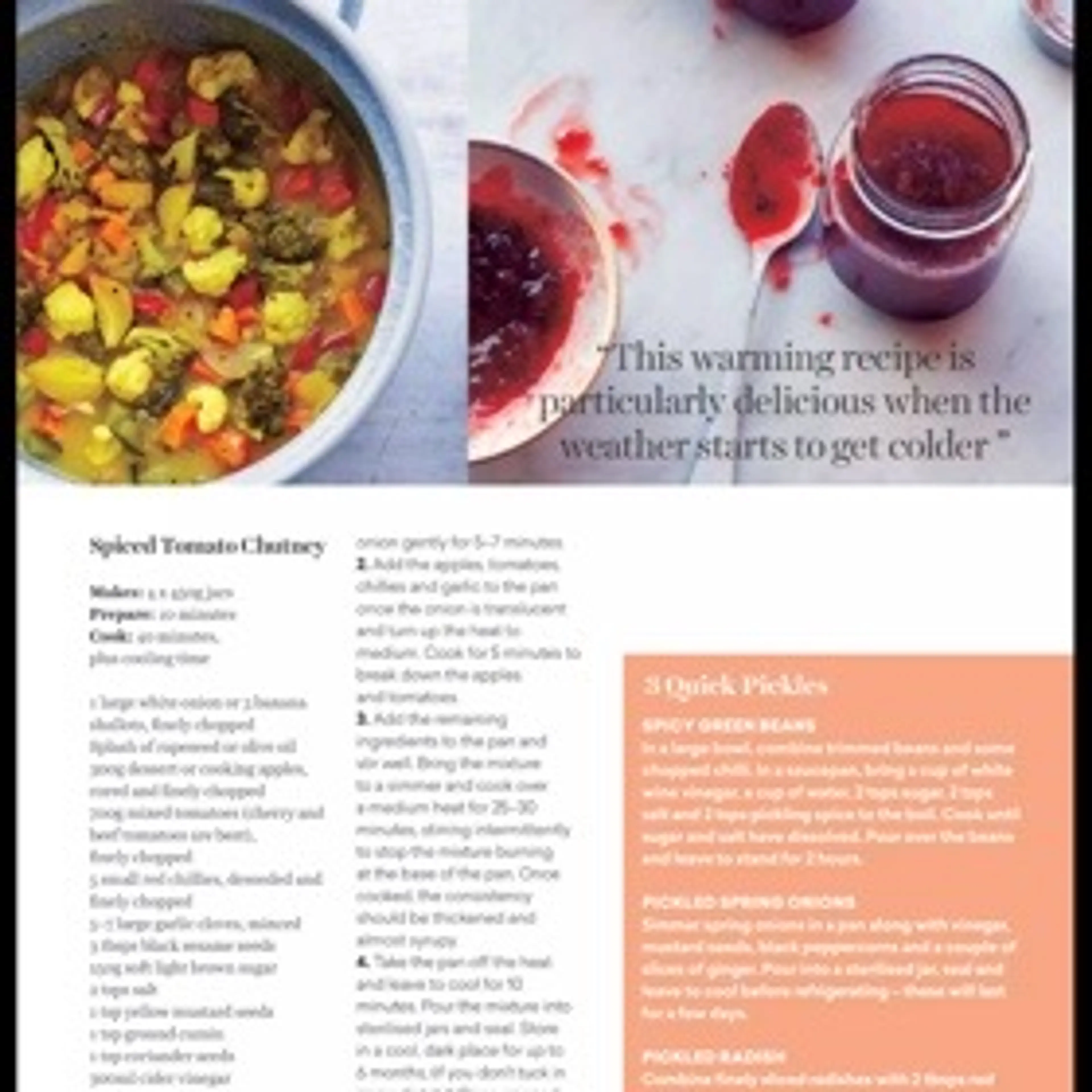 Spiced Tomato Chutney