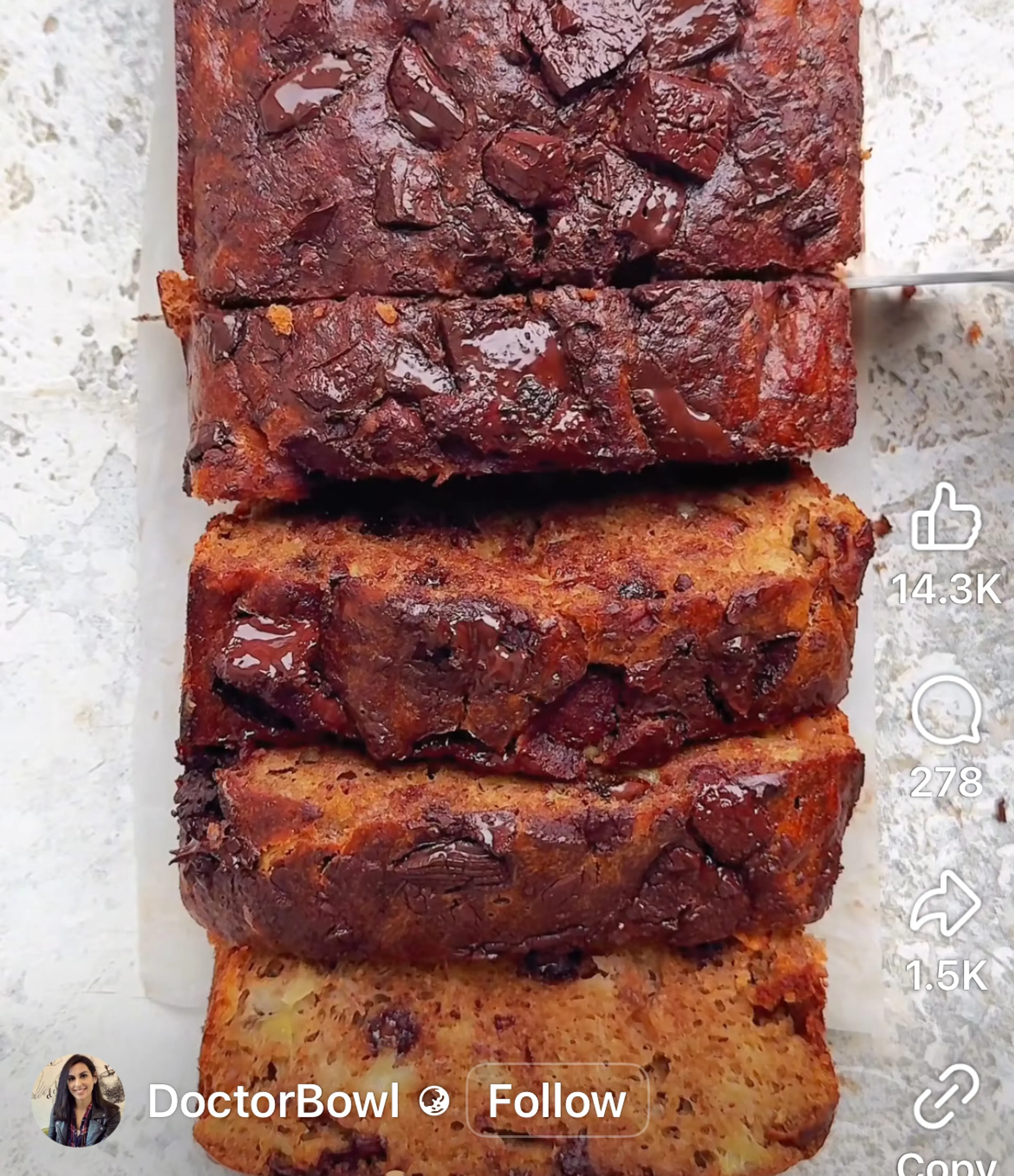 Flourless Banana Bread
