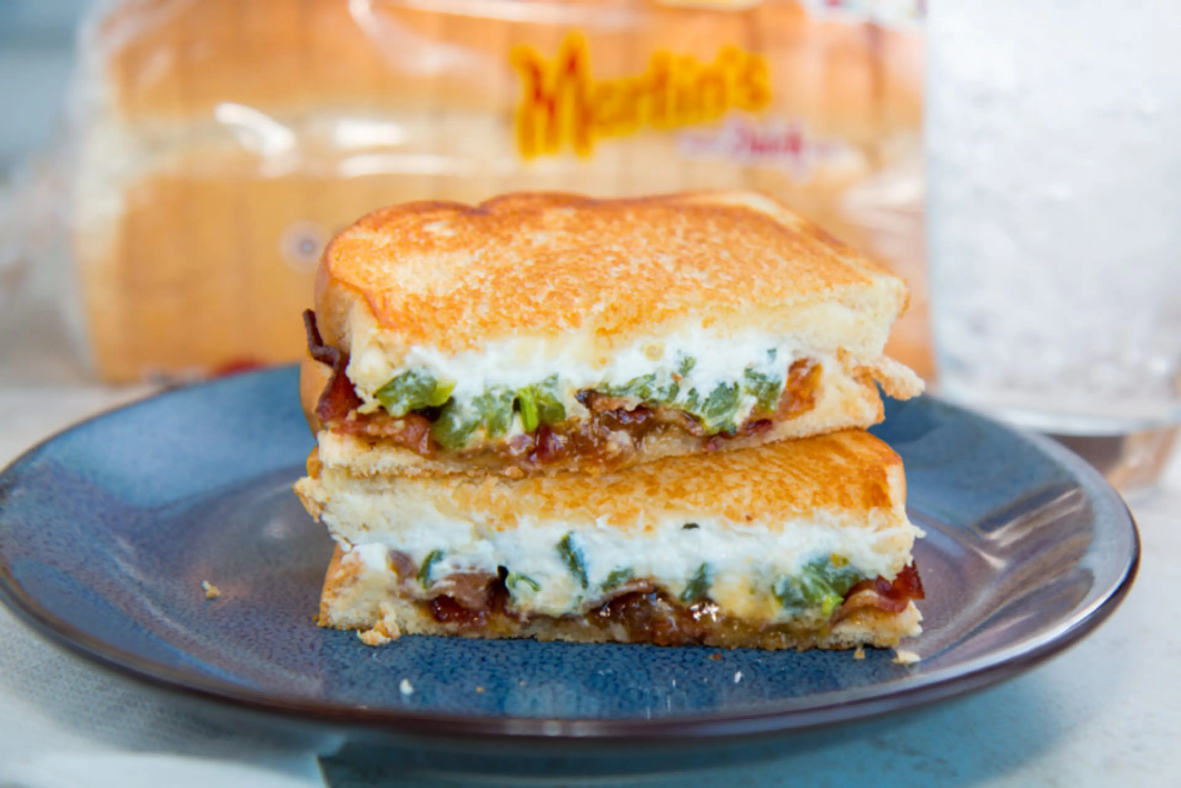 Jalapeño Popper Grilled Cheese