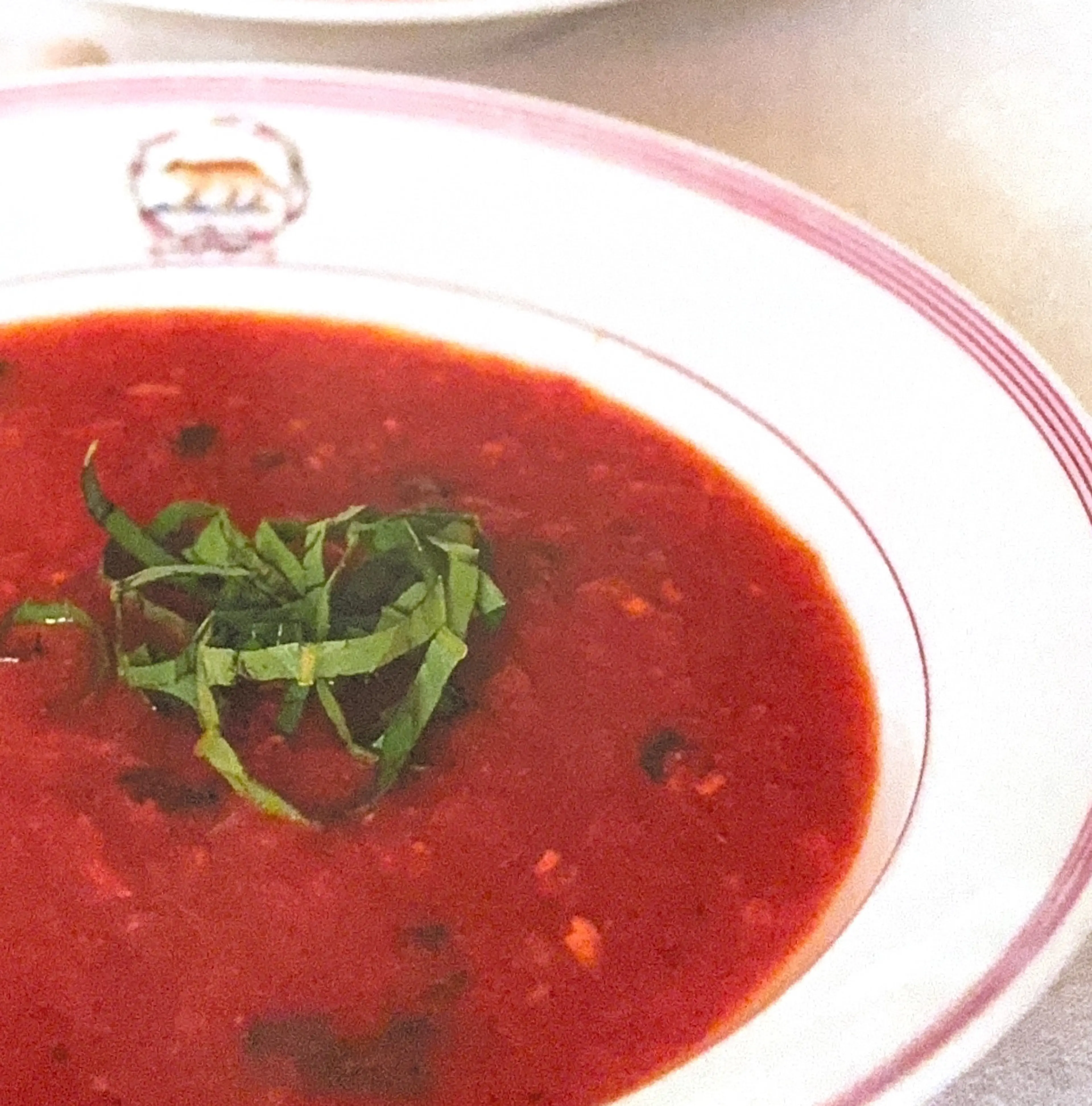 Roasted-Tomato Basil Soup