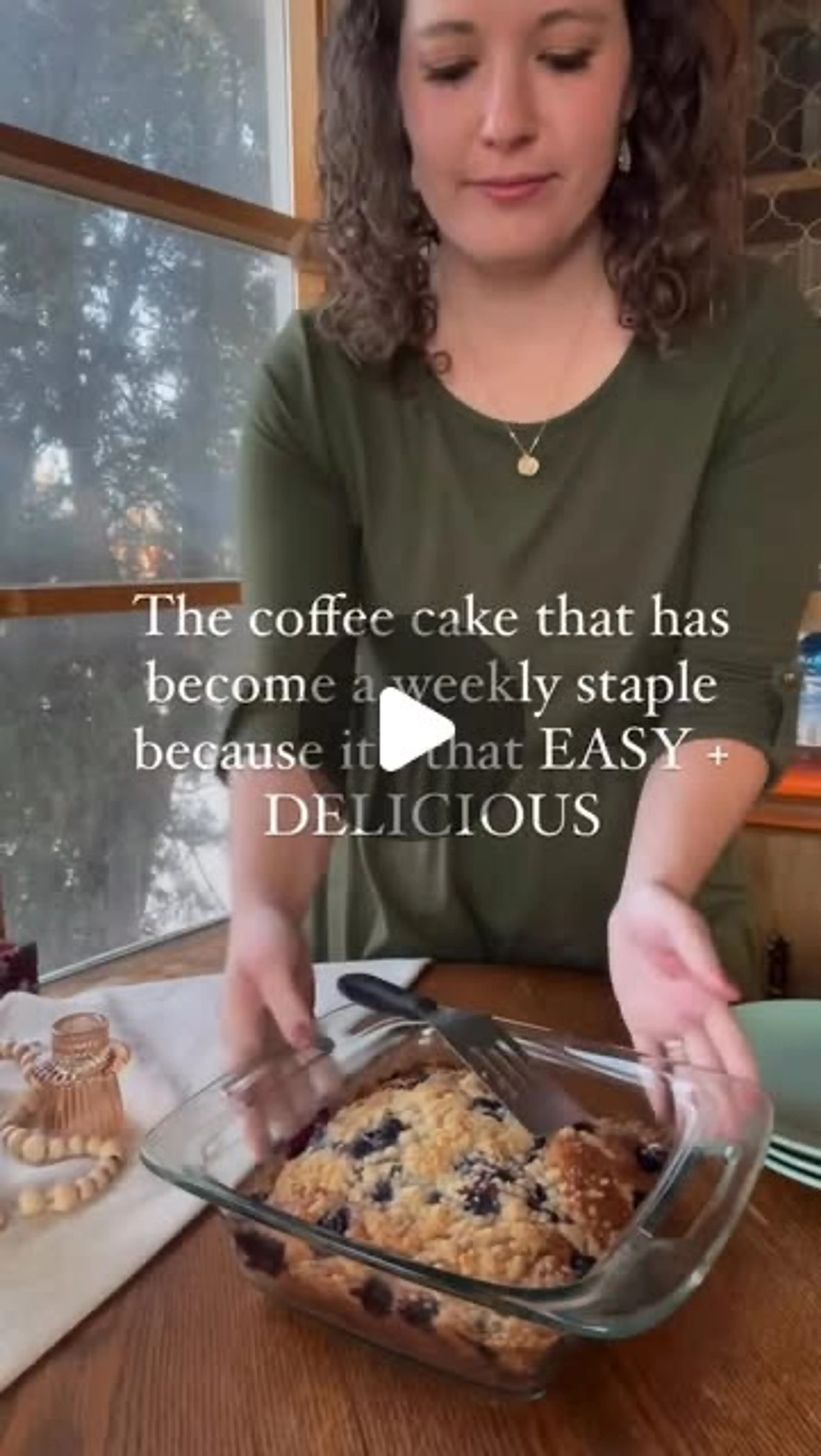 The Blueberry Coffee Cake I Get Requests for on Repeat. Also