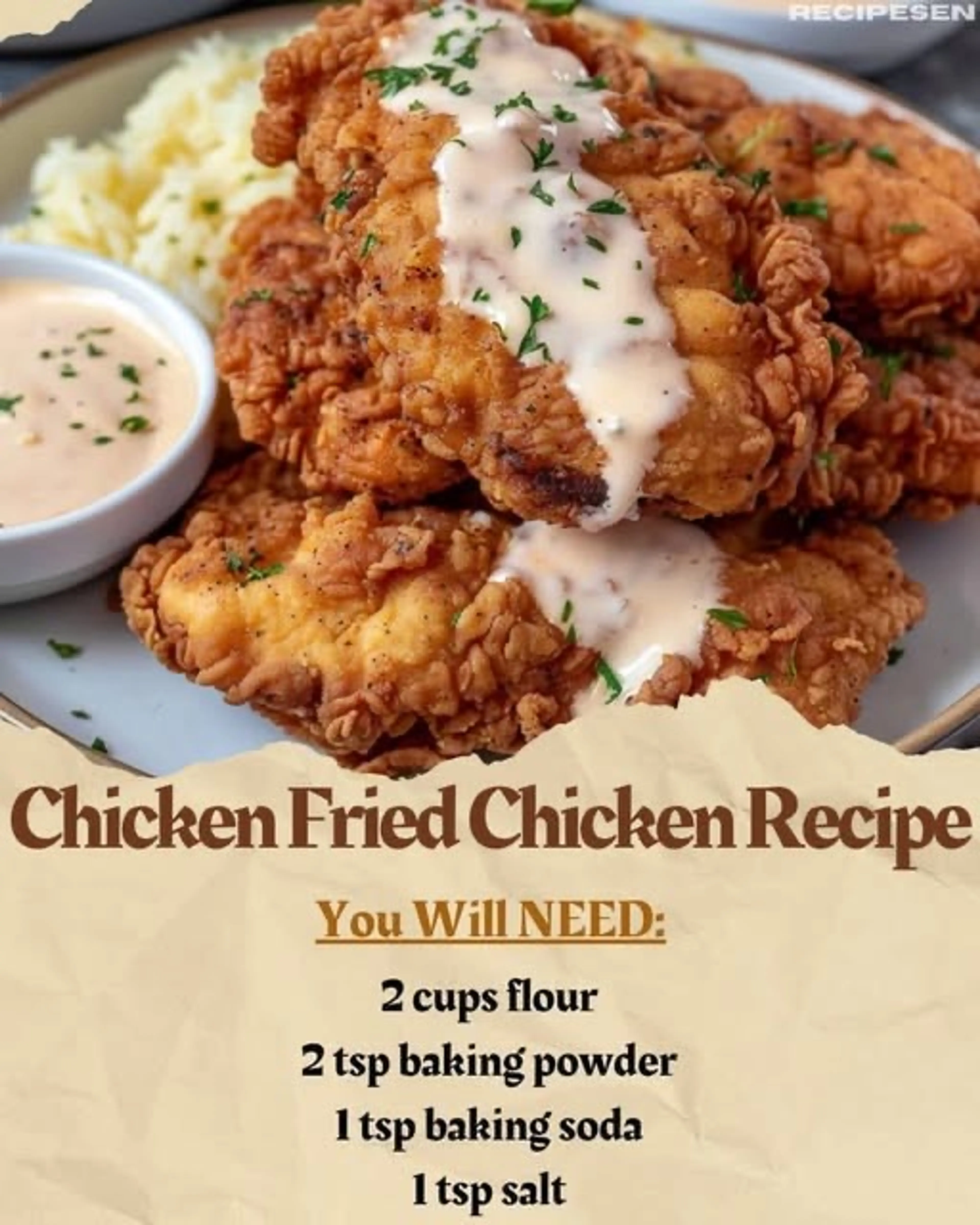 Chicken Fried Chicken Recipe