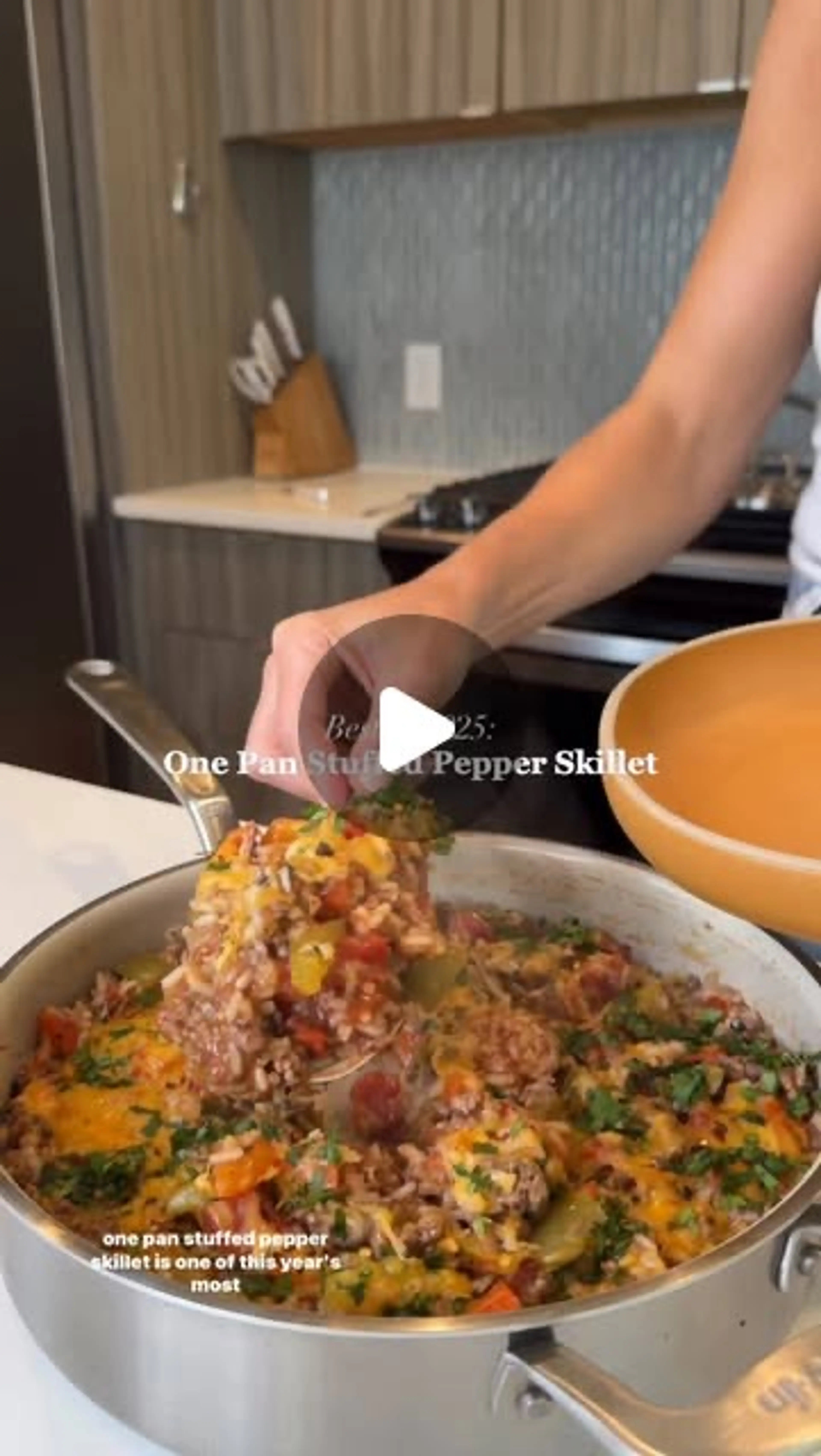 Best of 2025: One Pan Stuffed Pepper Skillet