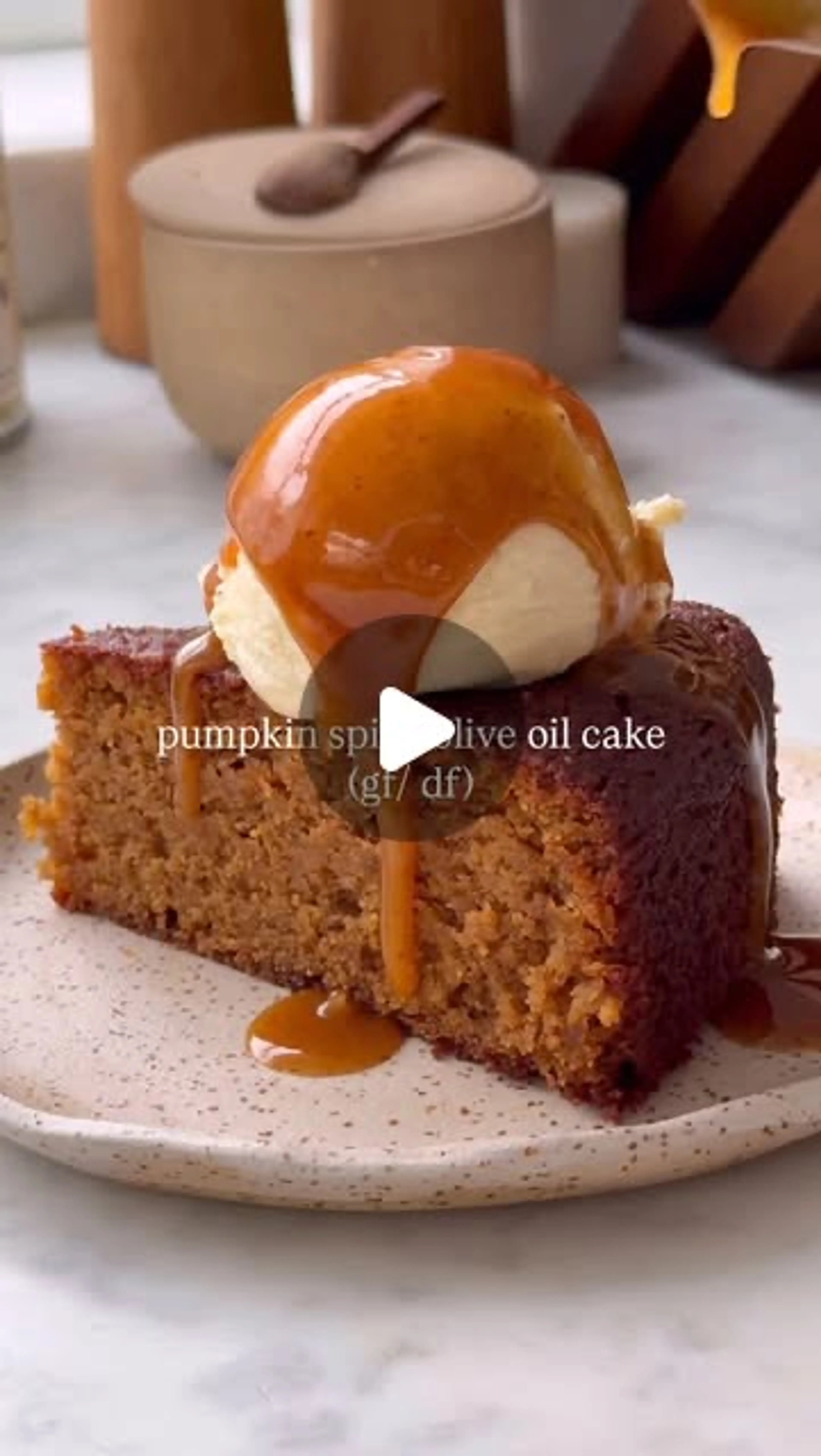 Pumpkin Spice Olive Oil Cake
