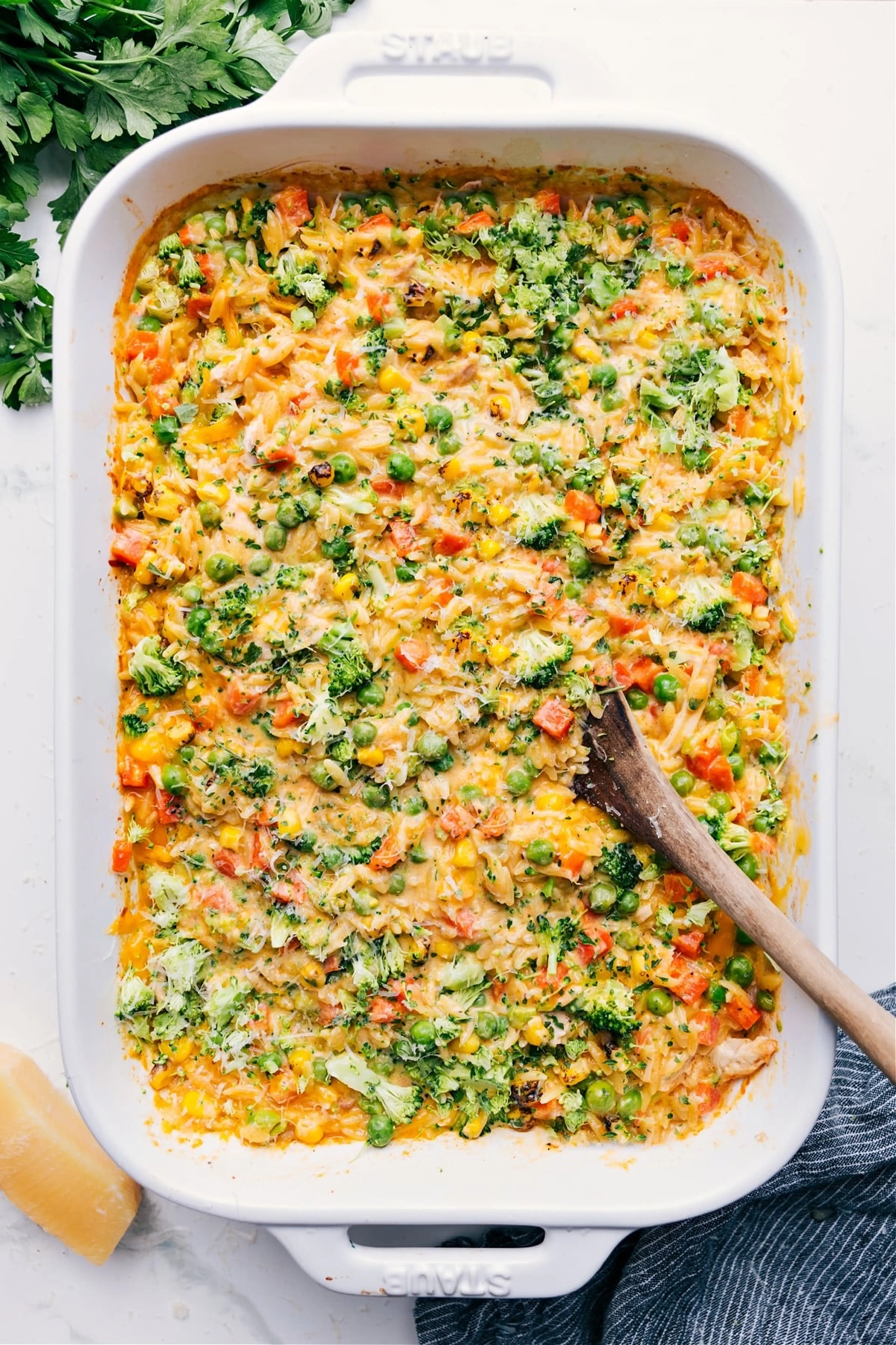 Chicken Orzo Bake