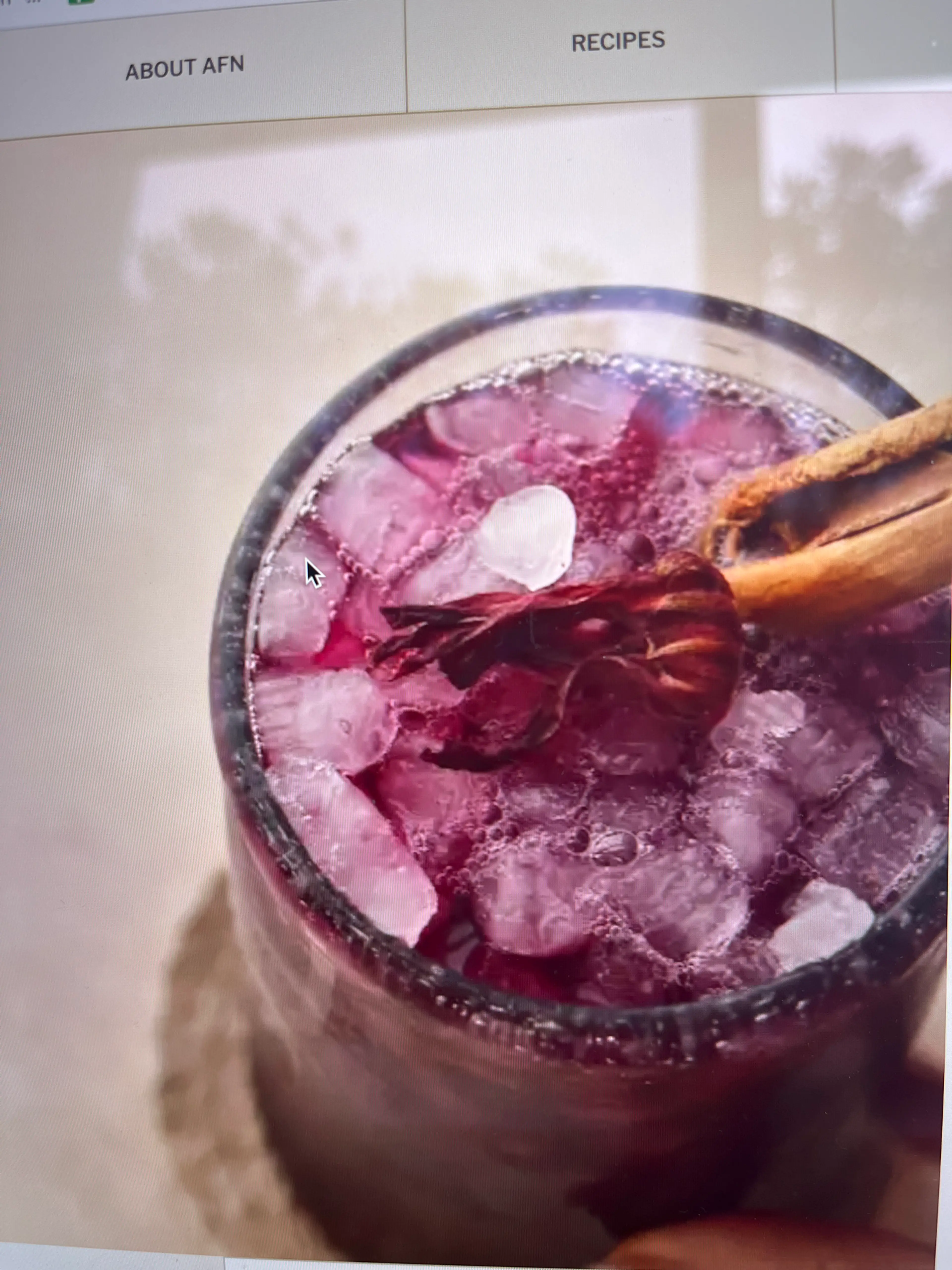 Spiced Agua de Jamaica