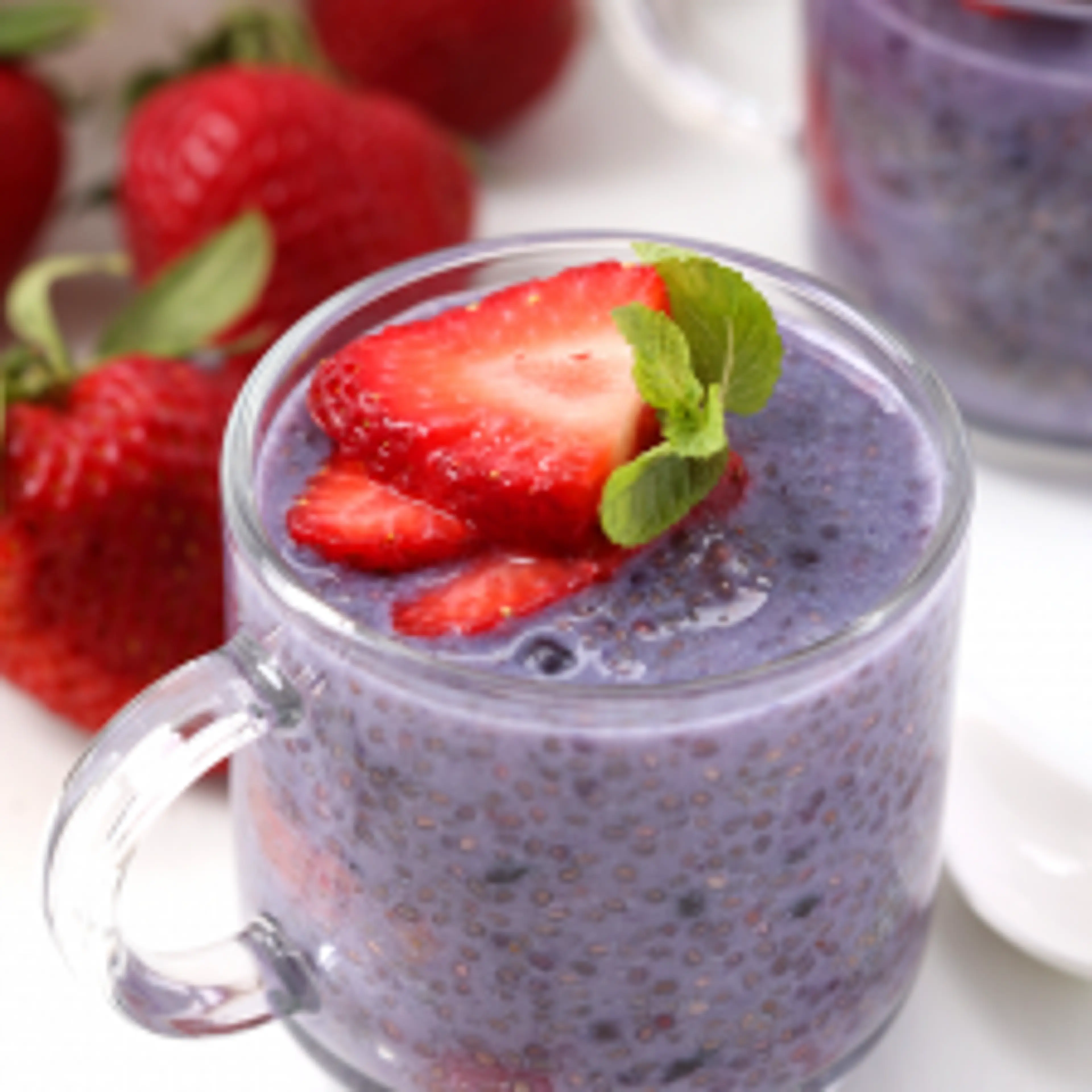 Very Berry Chia Pudding