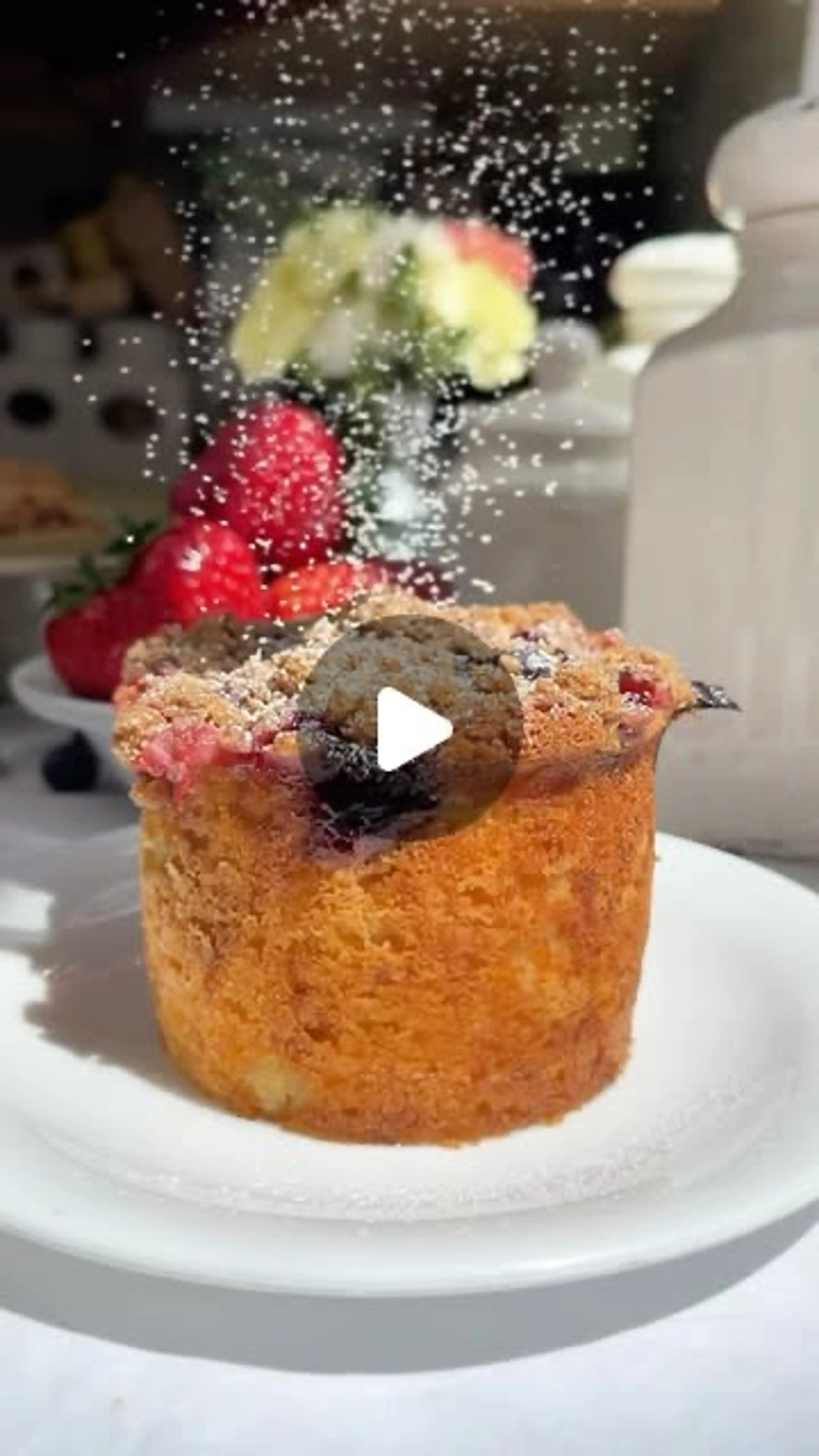 Mini Berry Crumb Cake