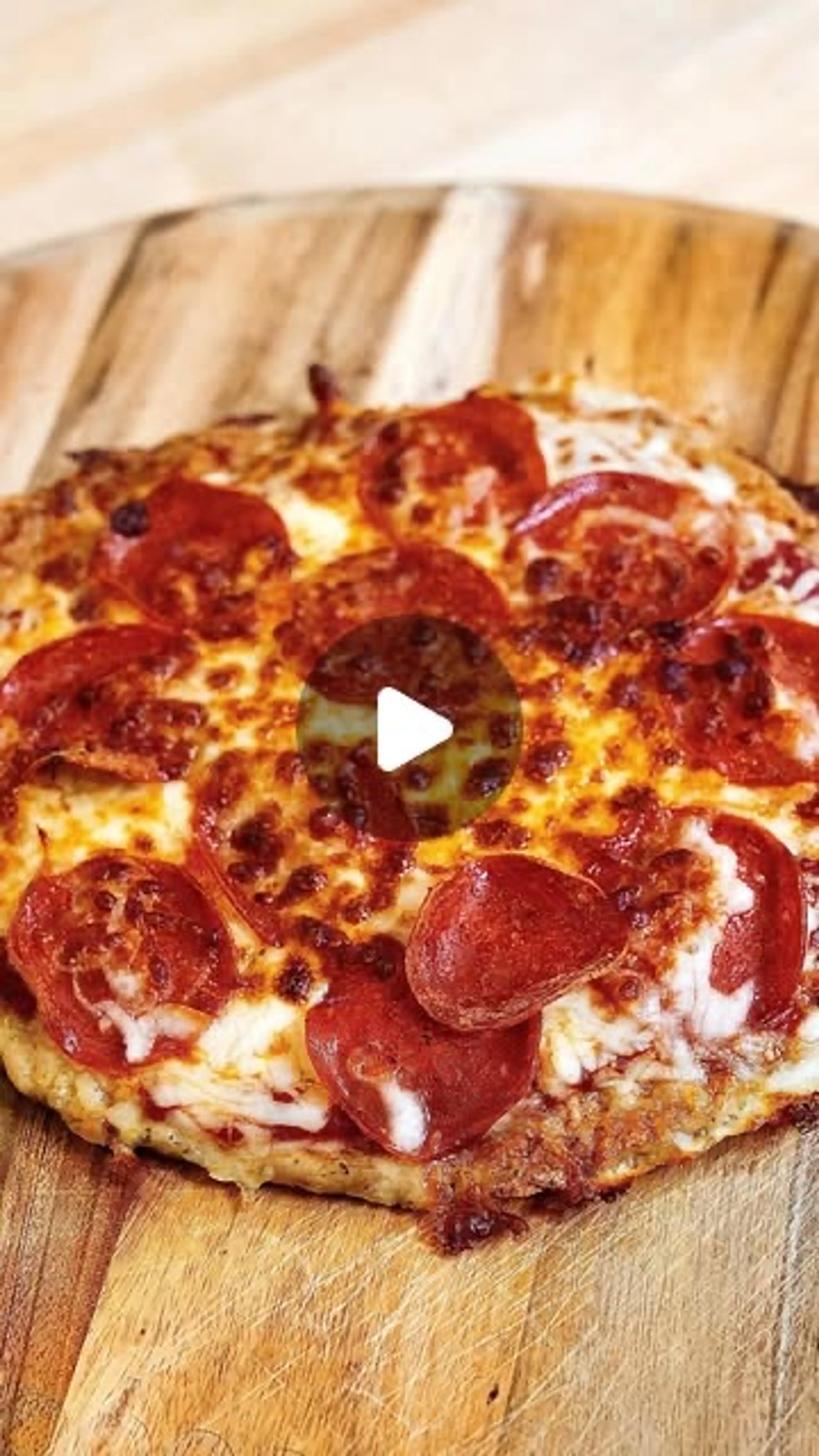 Pepperoni Pizza Caesar Wrap