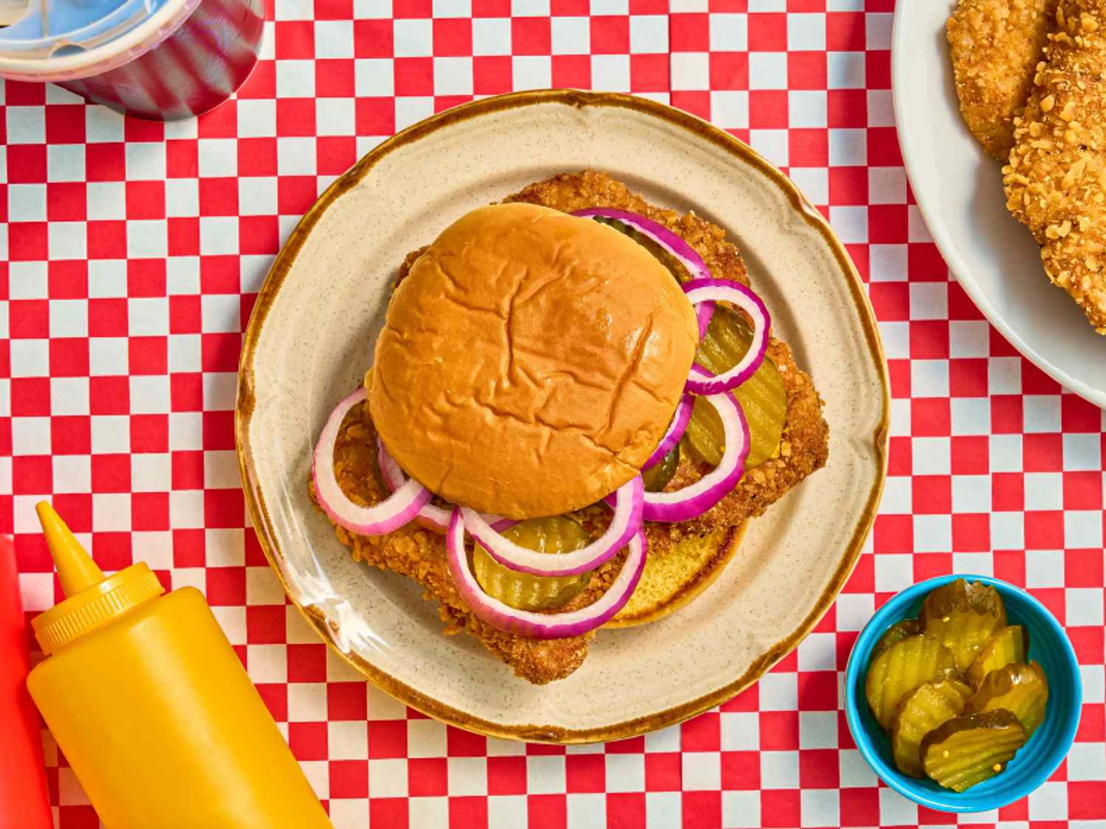 Indiana Breaded Pork Tenderloin Sandwich
