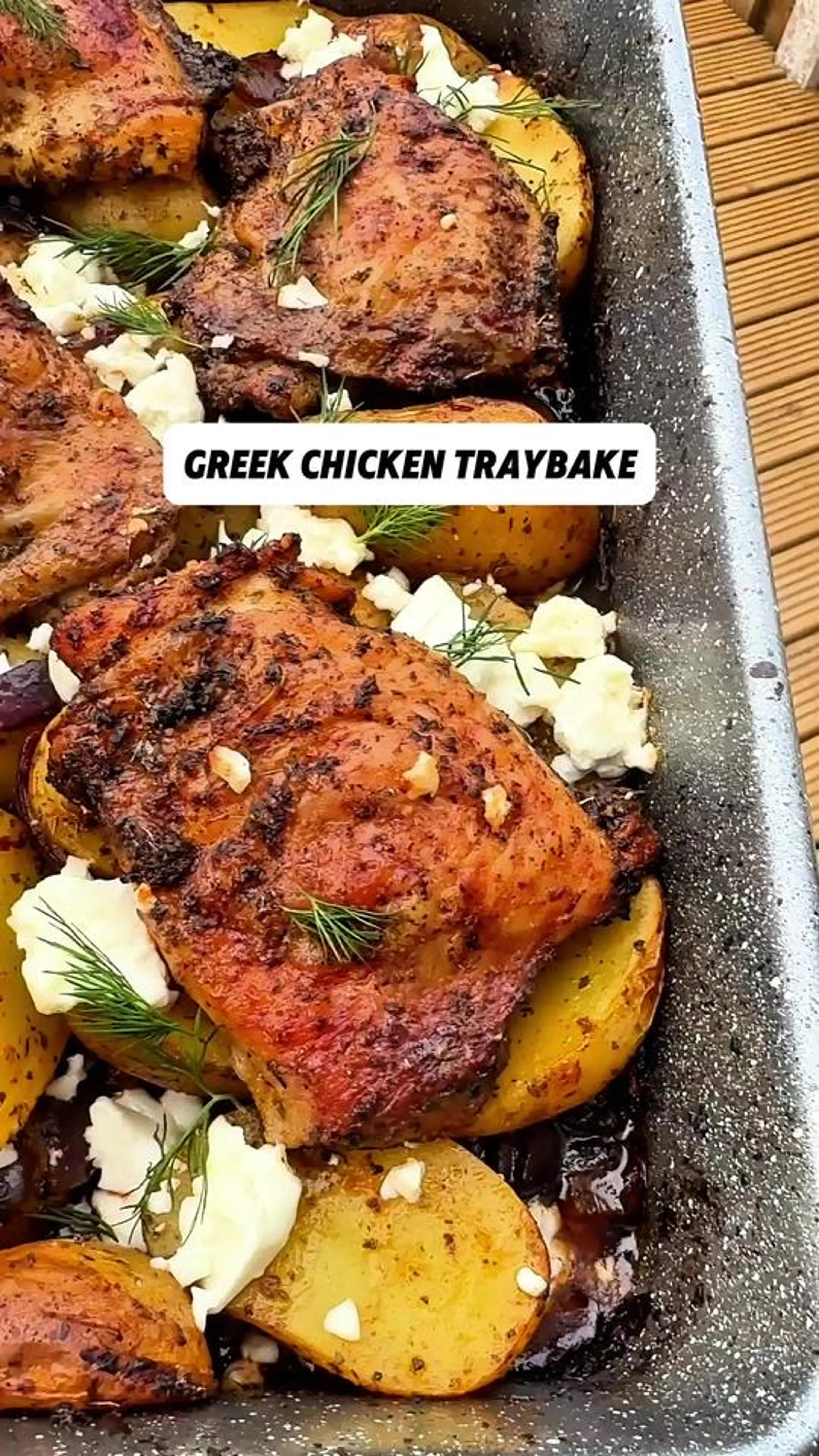 Greek Chicken Traybake