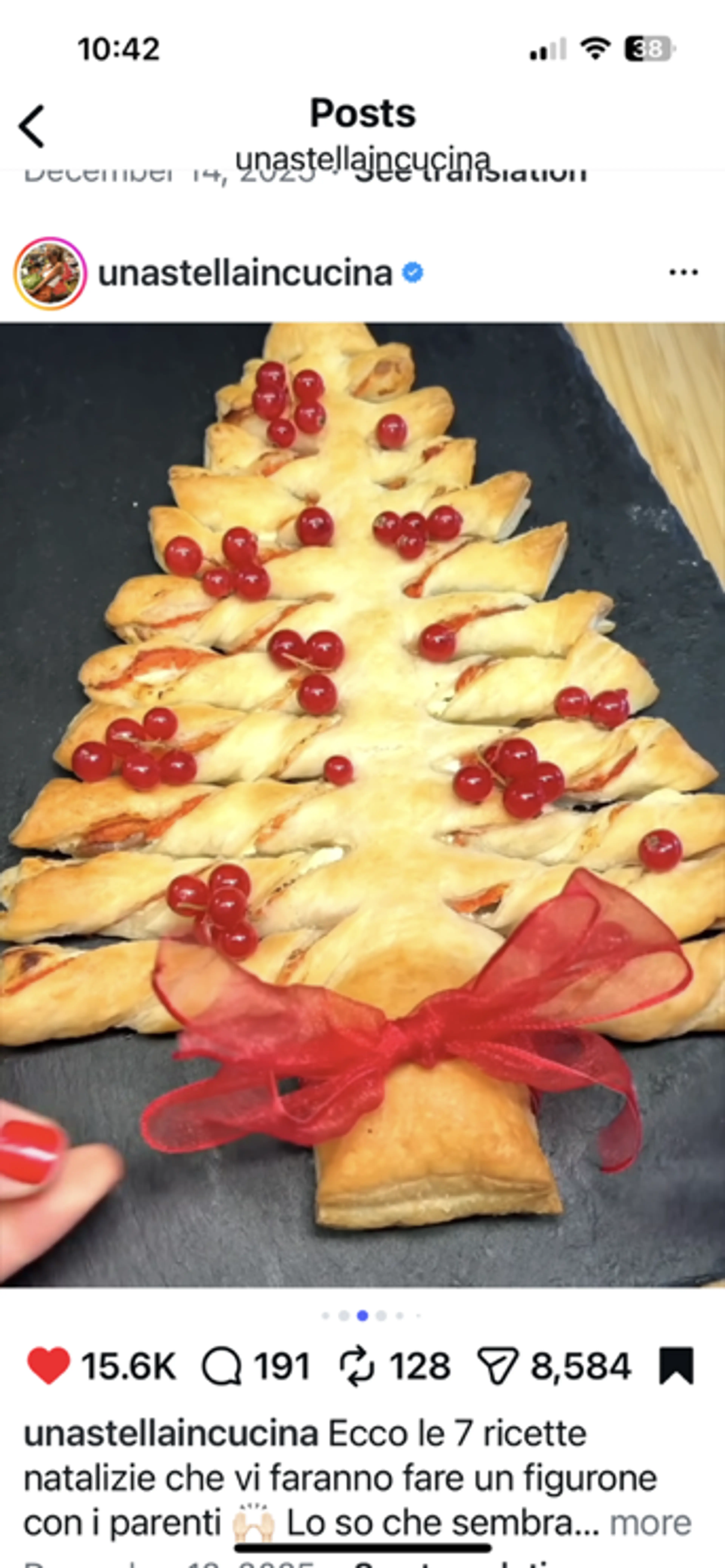 Albero Sfoglia  di Salmone Affumicato