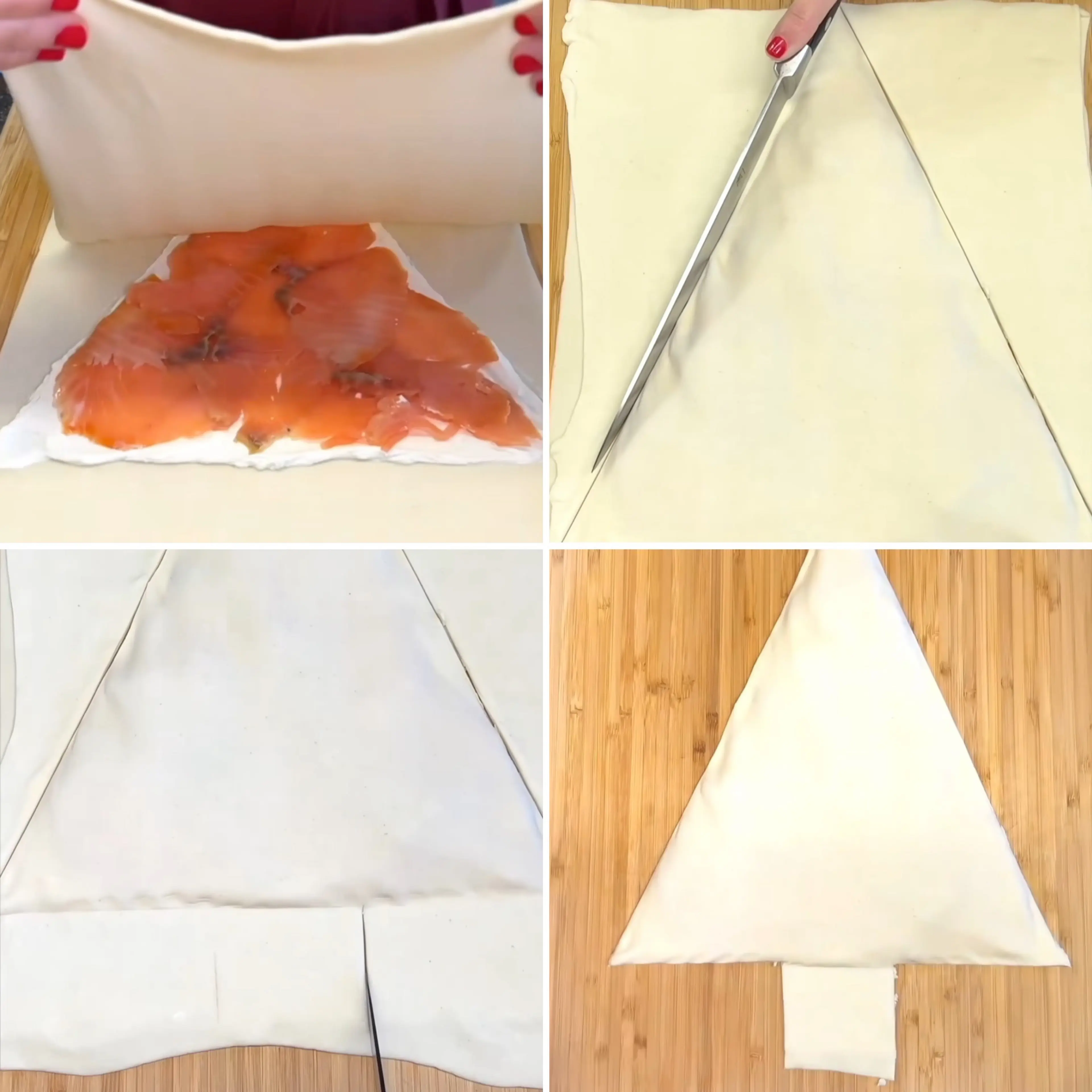 Albero Sfoglia  di Salmone Affumicato