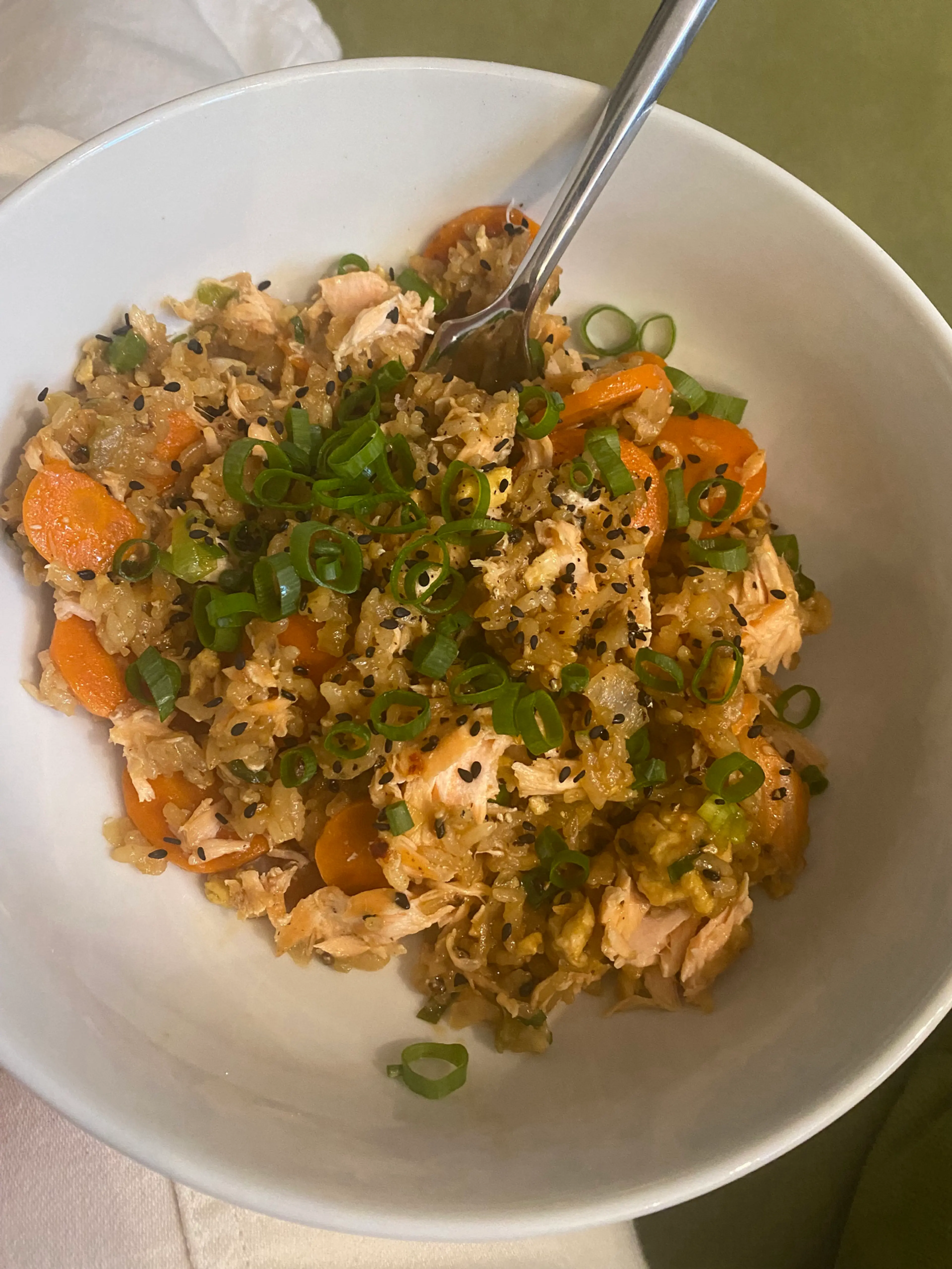 Salmon Fried Rice