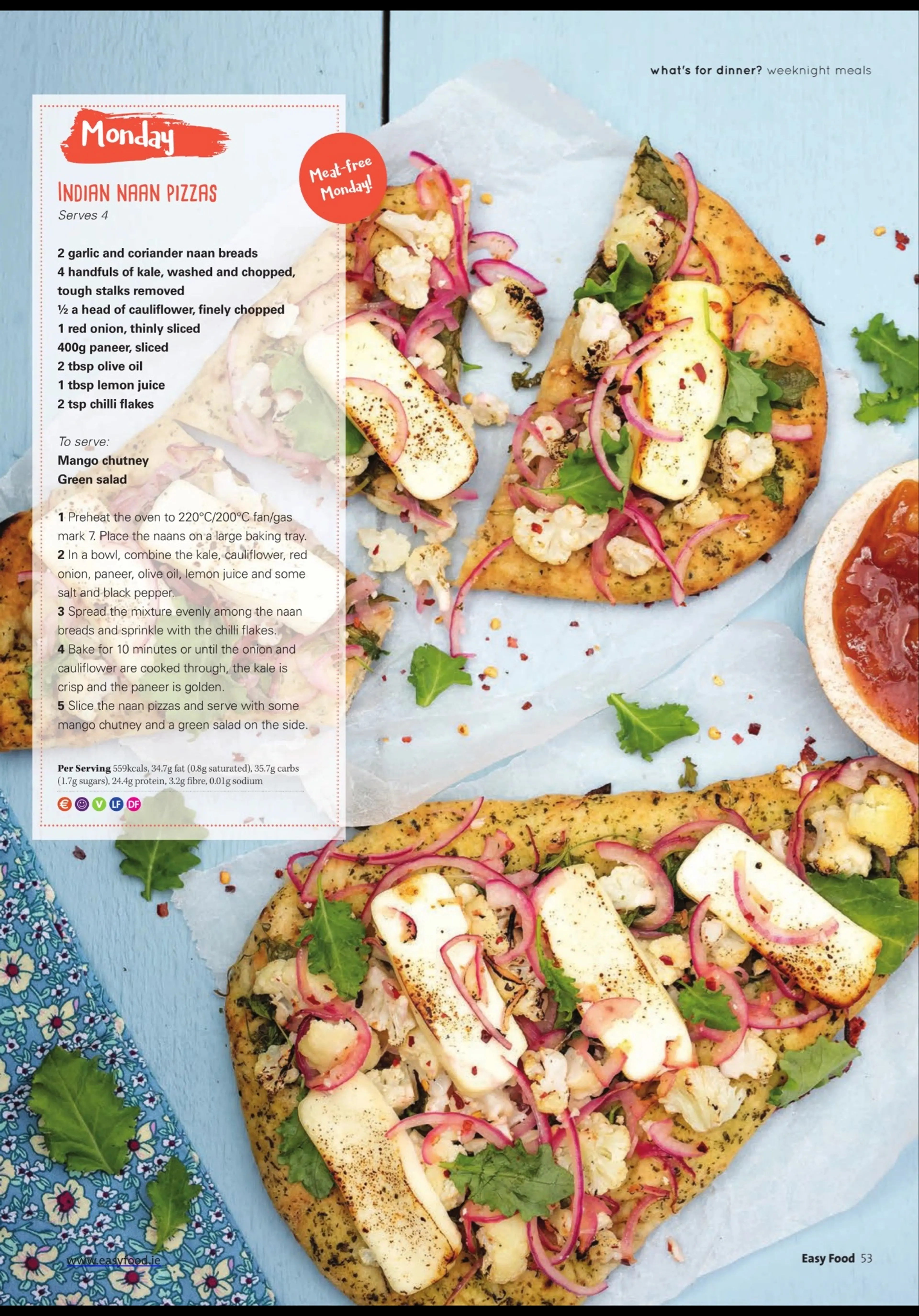 INDIAN NAAN PIZZAS