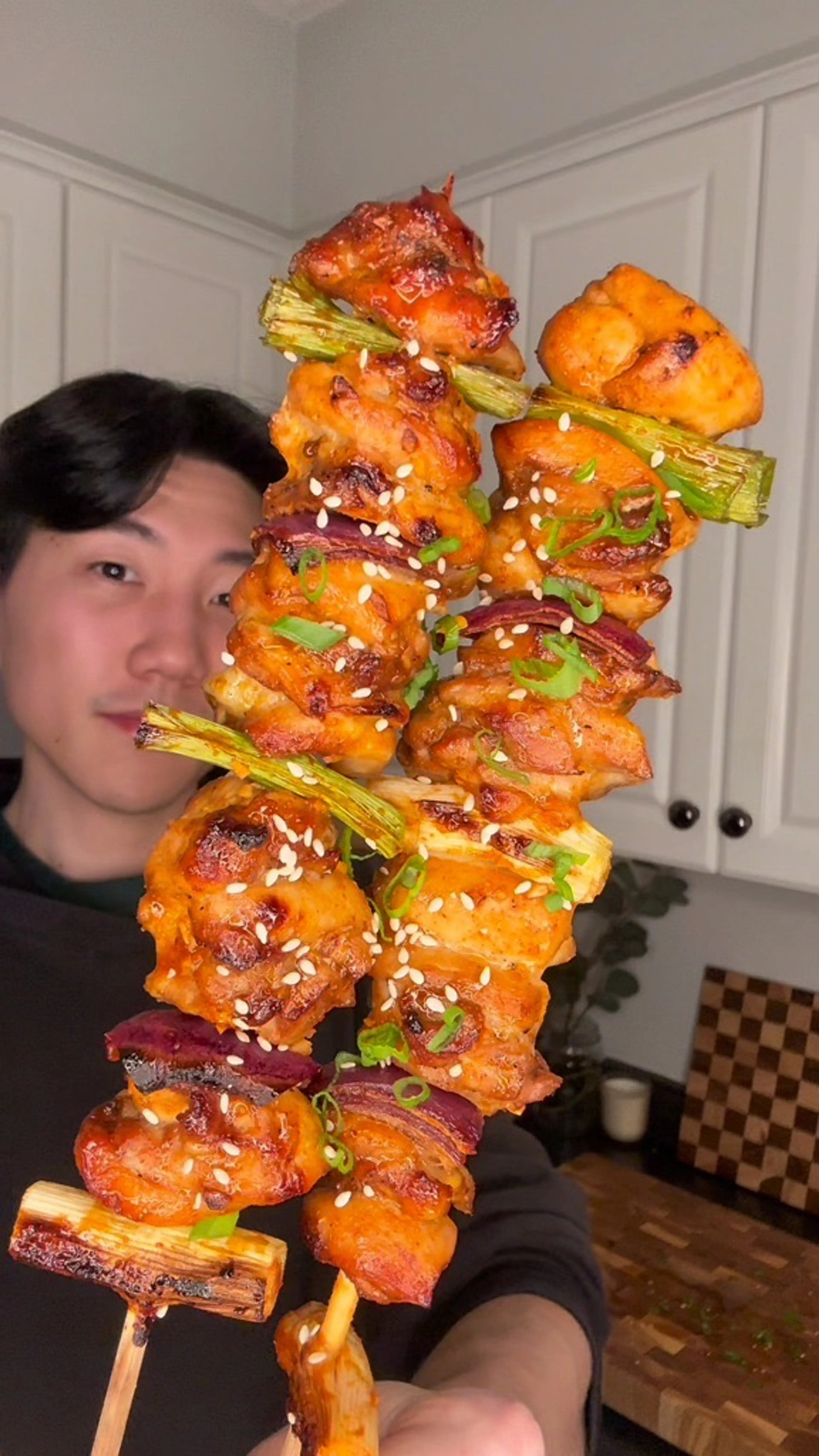 Korean Chicken Skewers