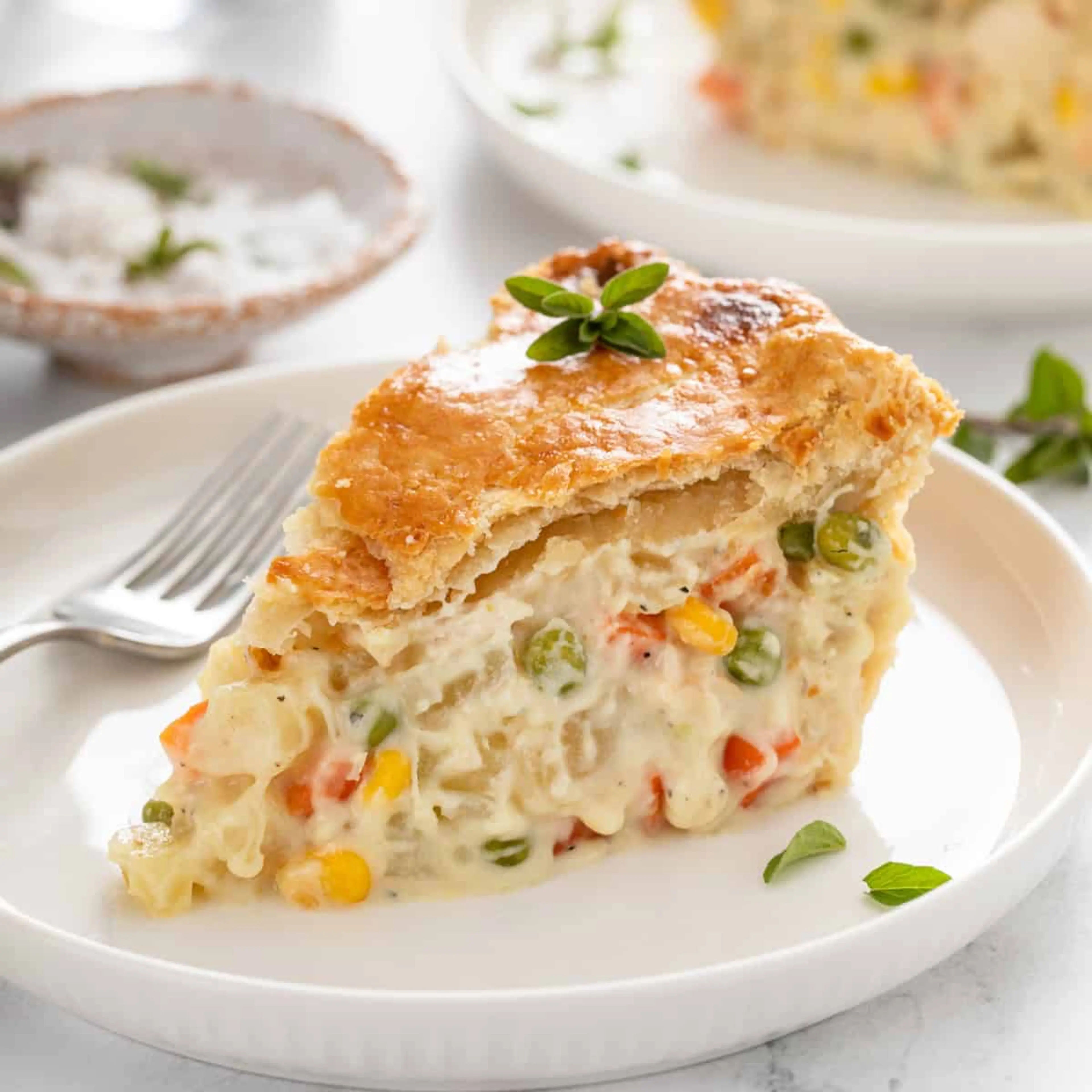 Chicken Pot Pie - Homemade