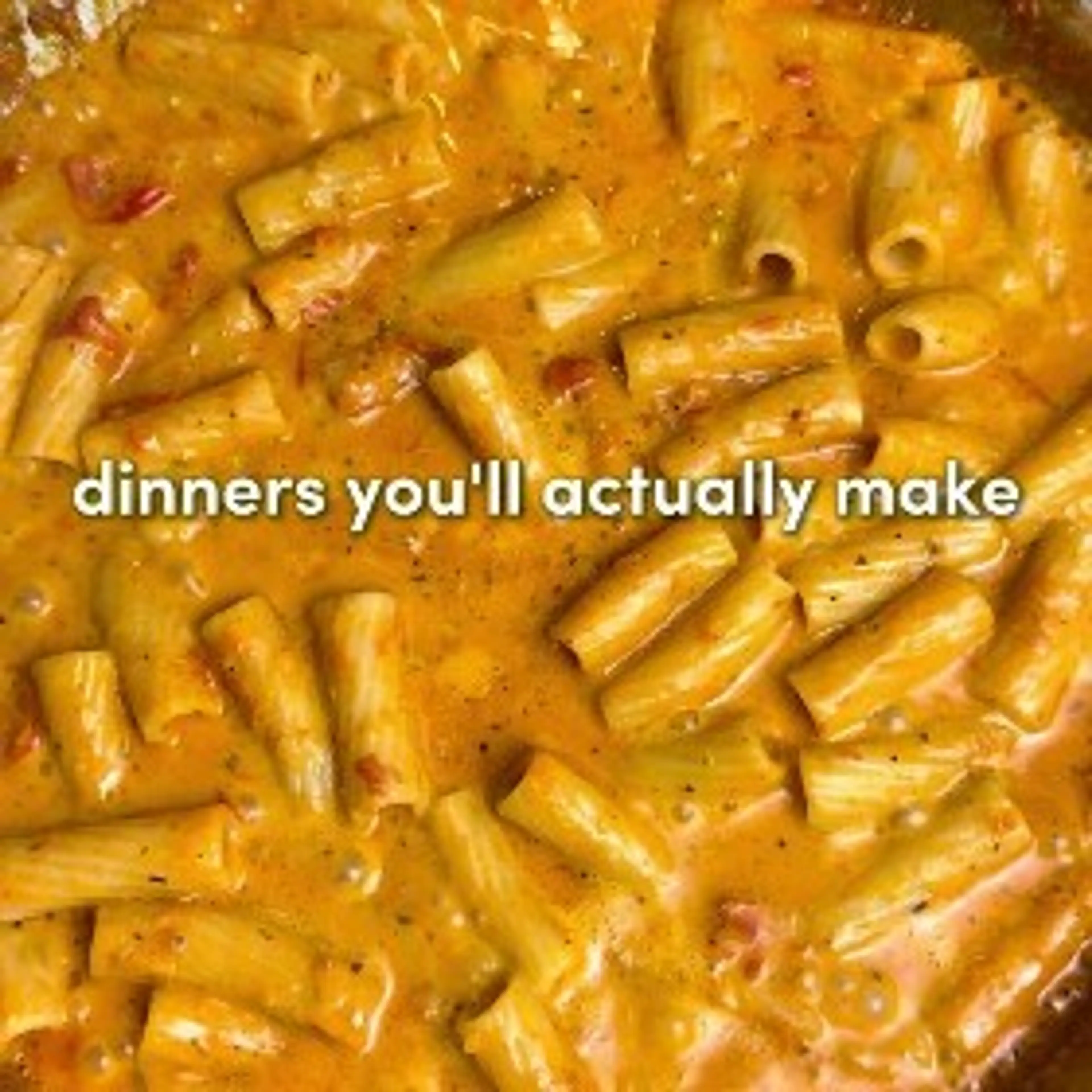 Cherry Tomato & Garlic Vodka Rigatoni