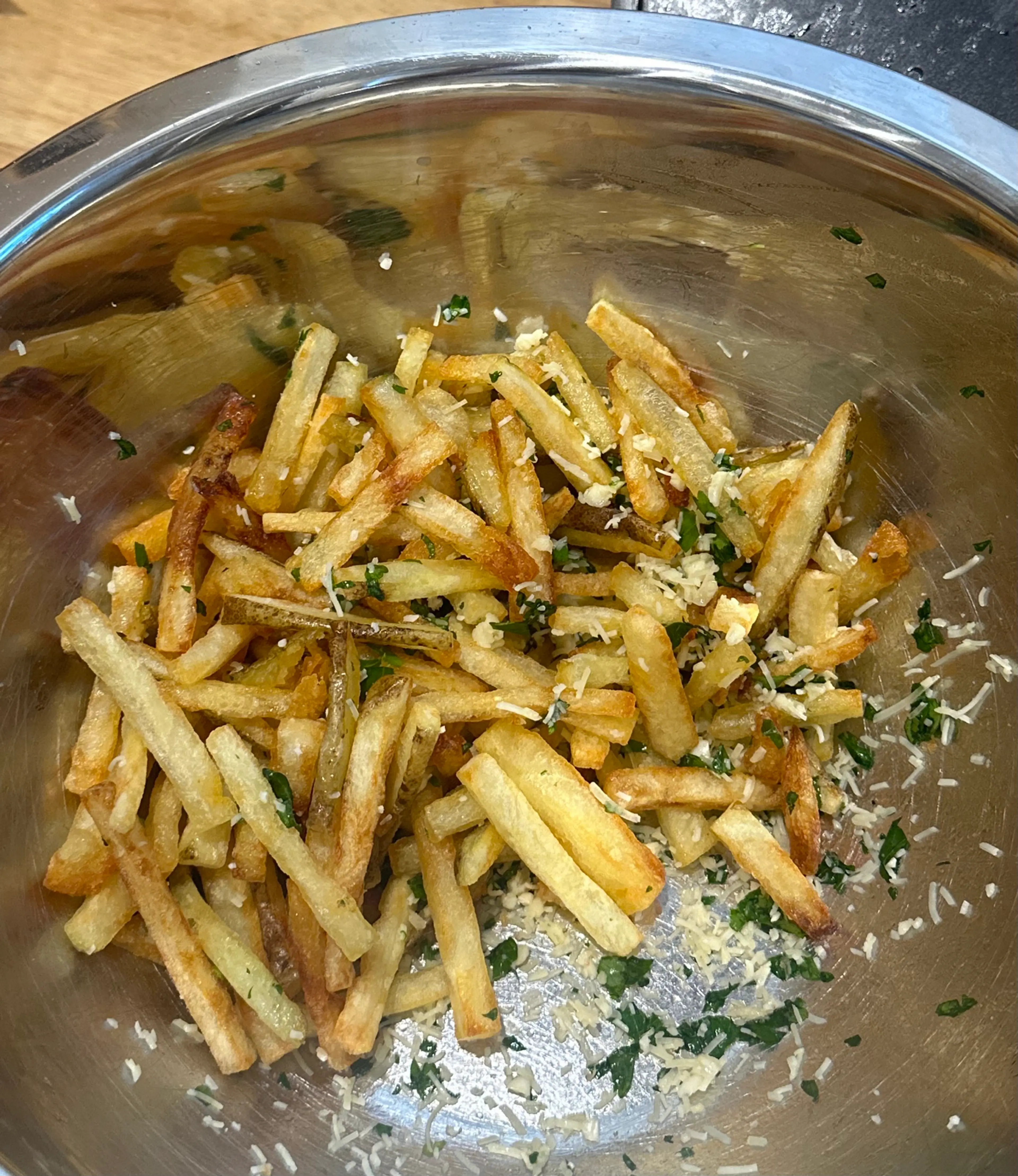 Garlic Parm Fries