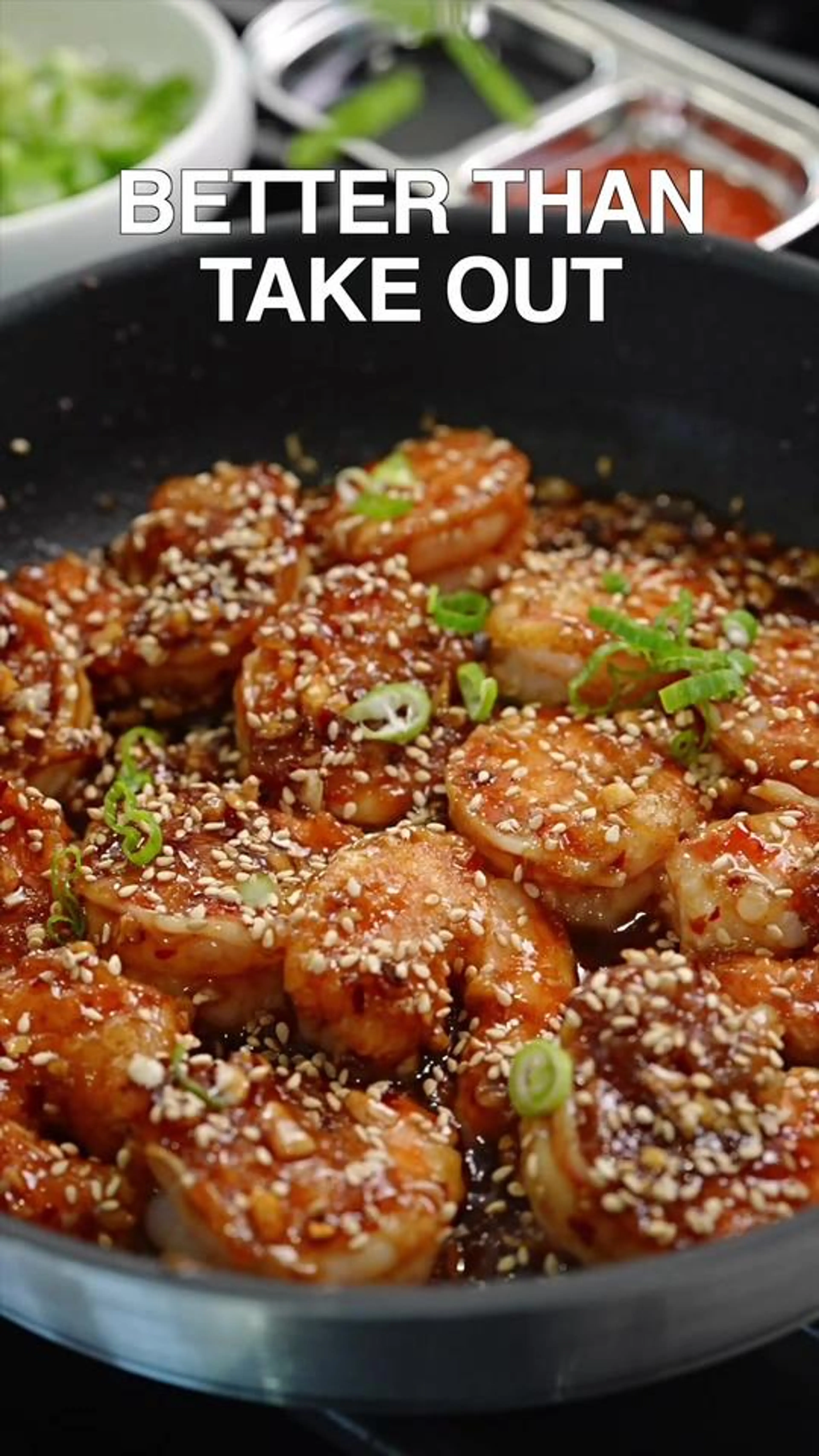 Asian Honey Garlic Shrimp