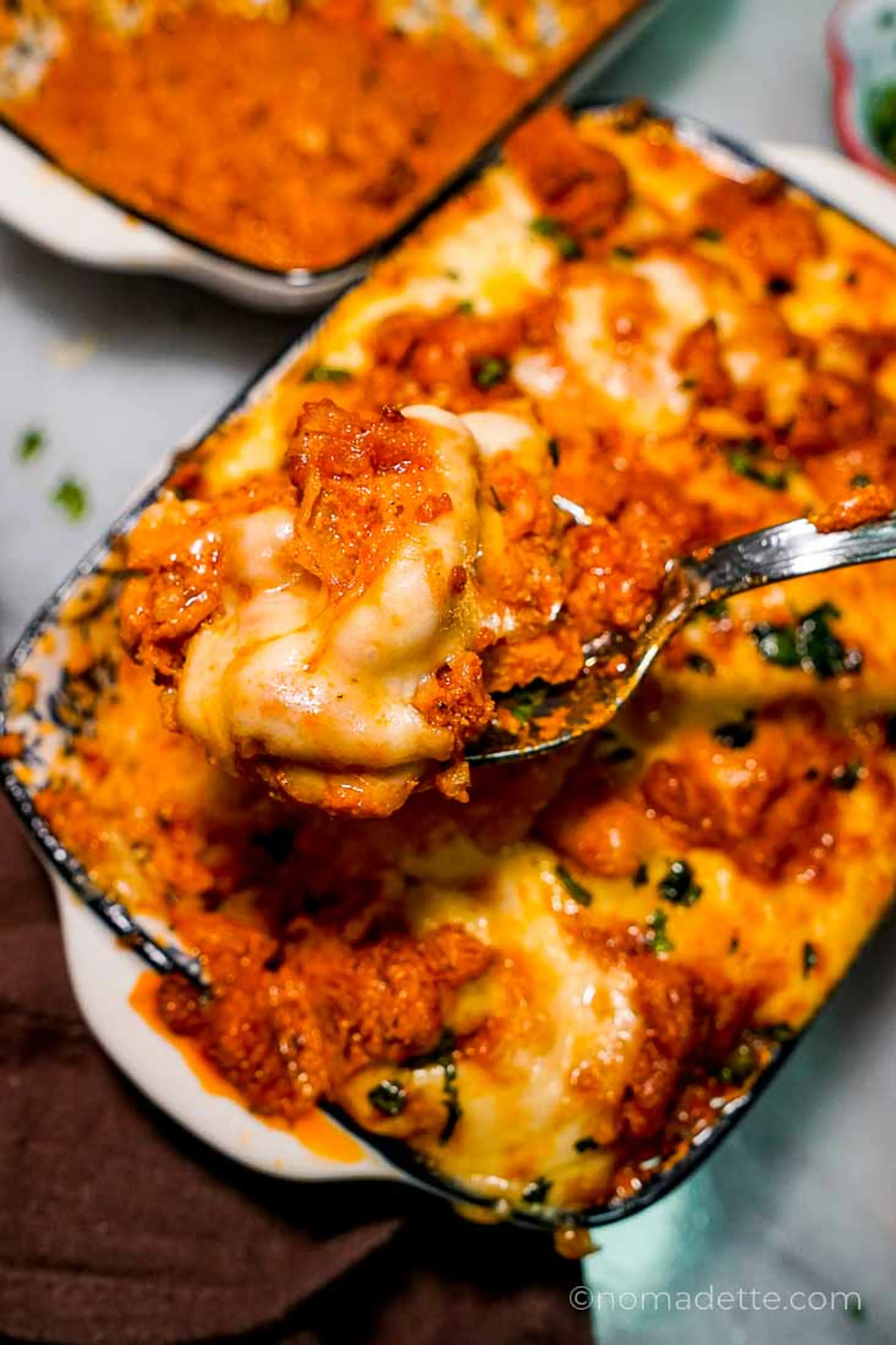 Butter Chicken Baked Rice