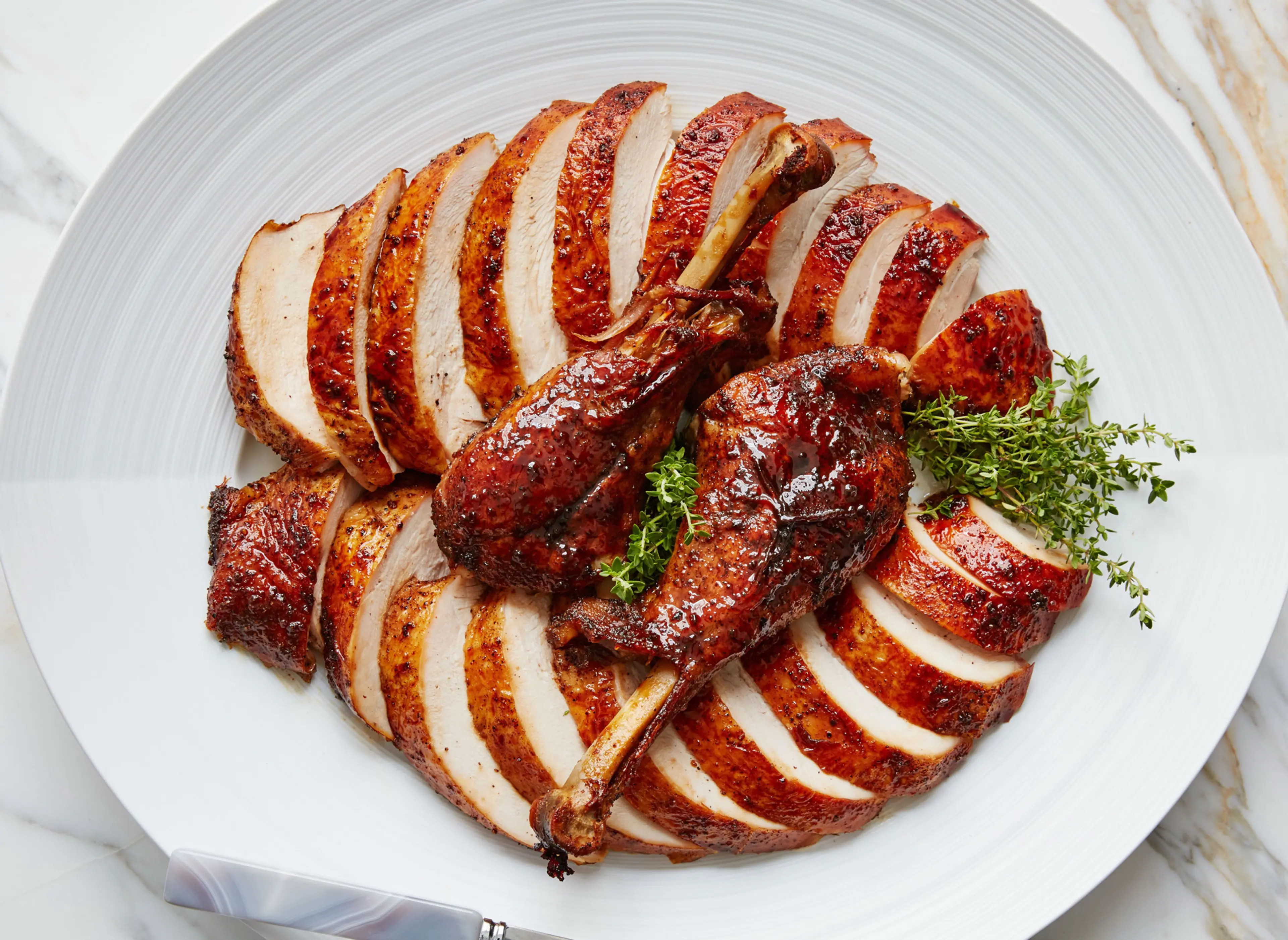Bourbon-and-Brown-Sugar-Glazed Turkey