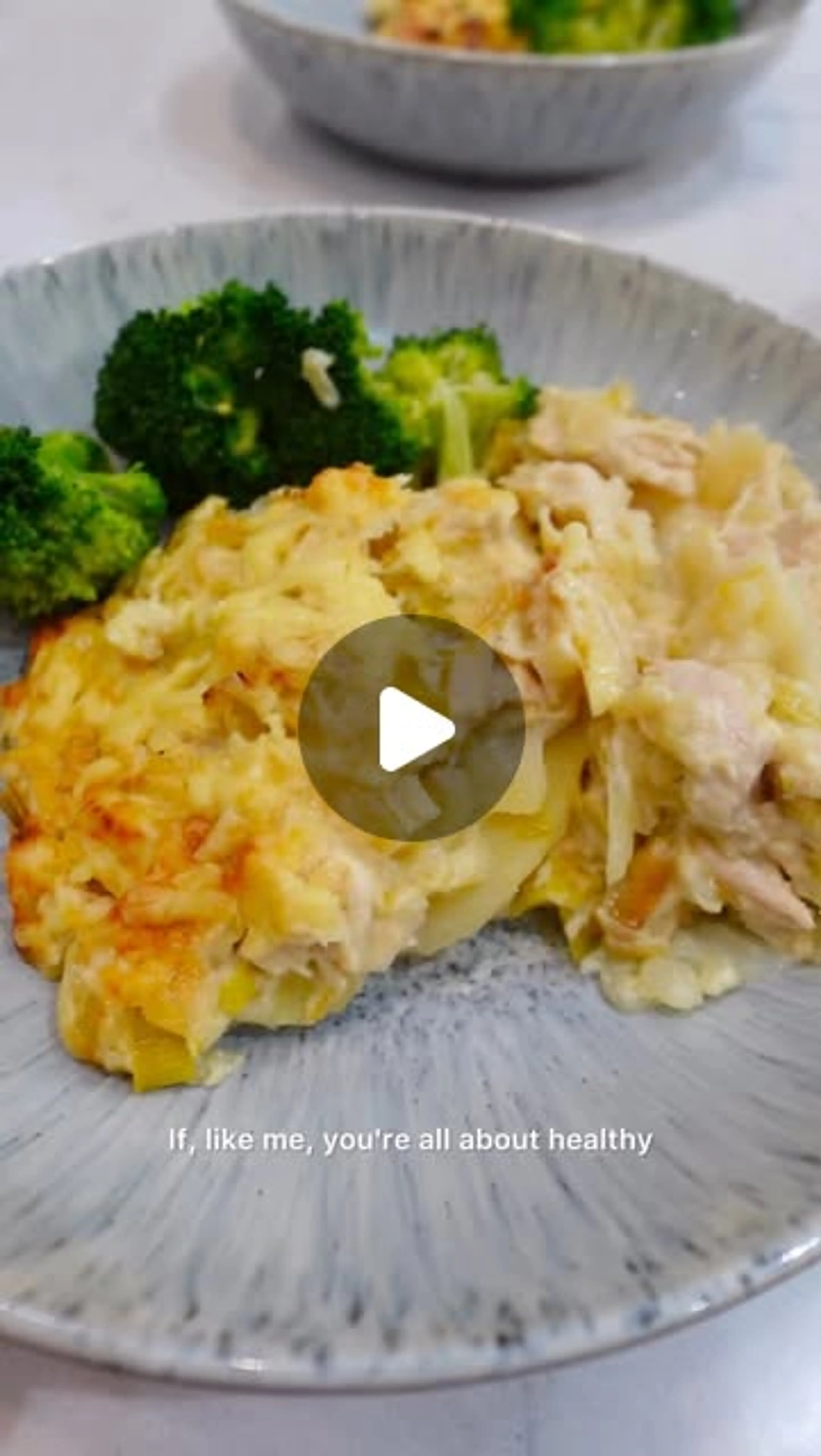 Creamy Leek and Chicken Potato Gratin
