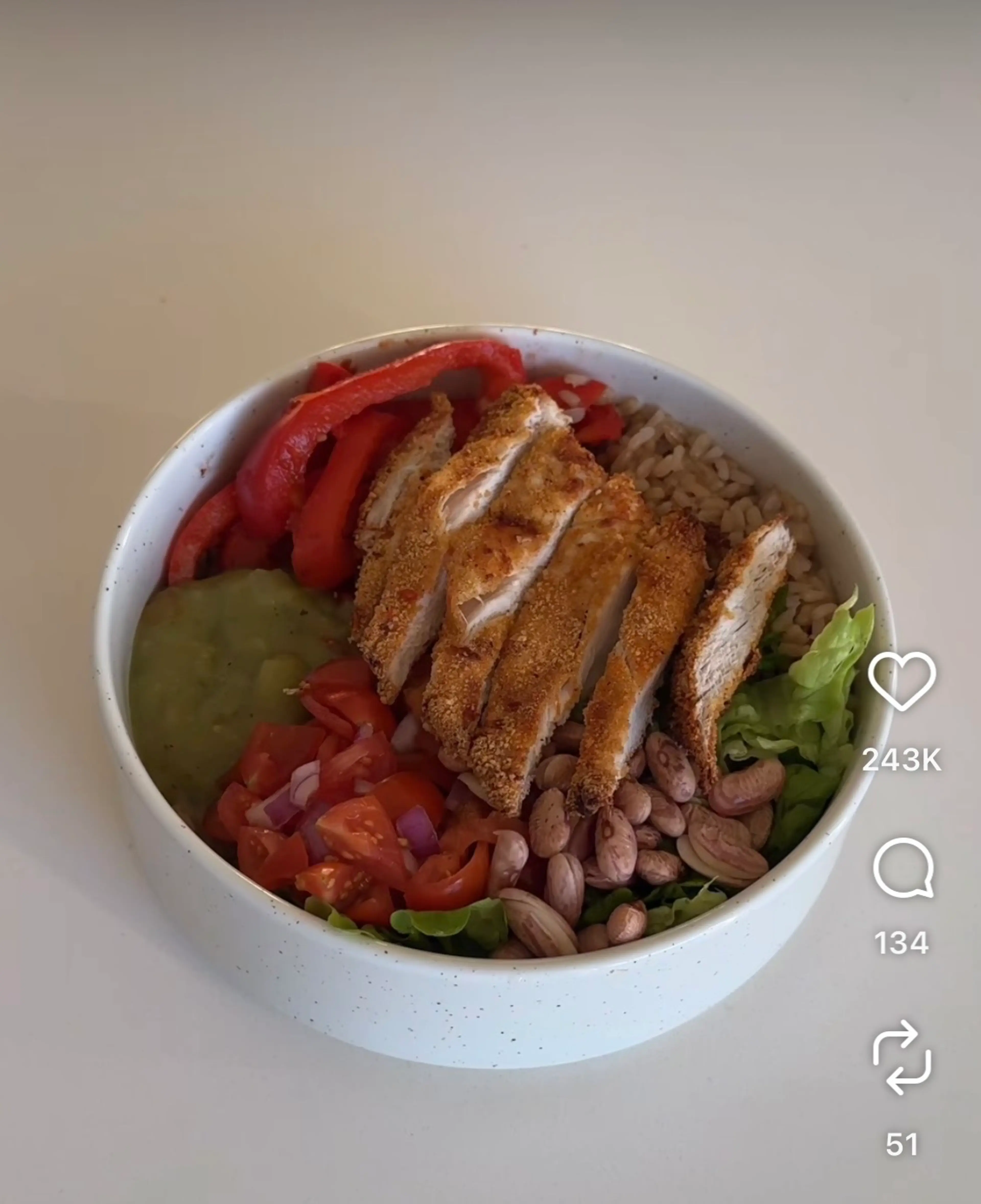 Chicken Fajita Bowl