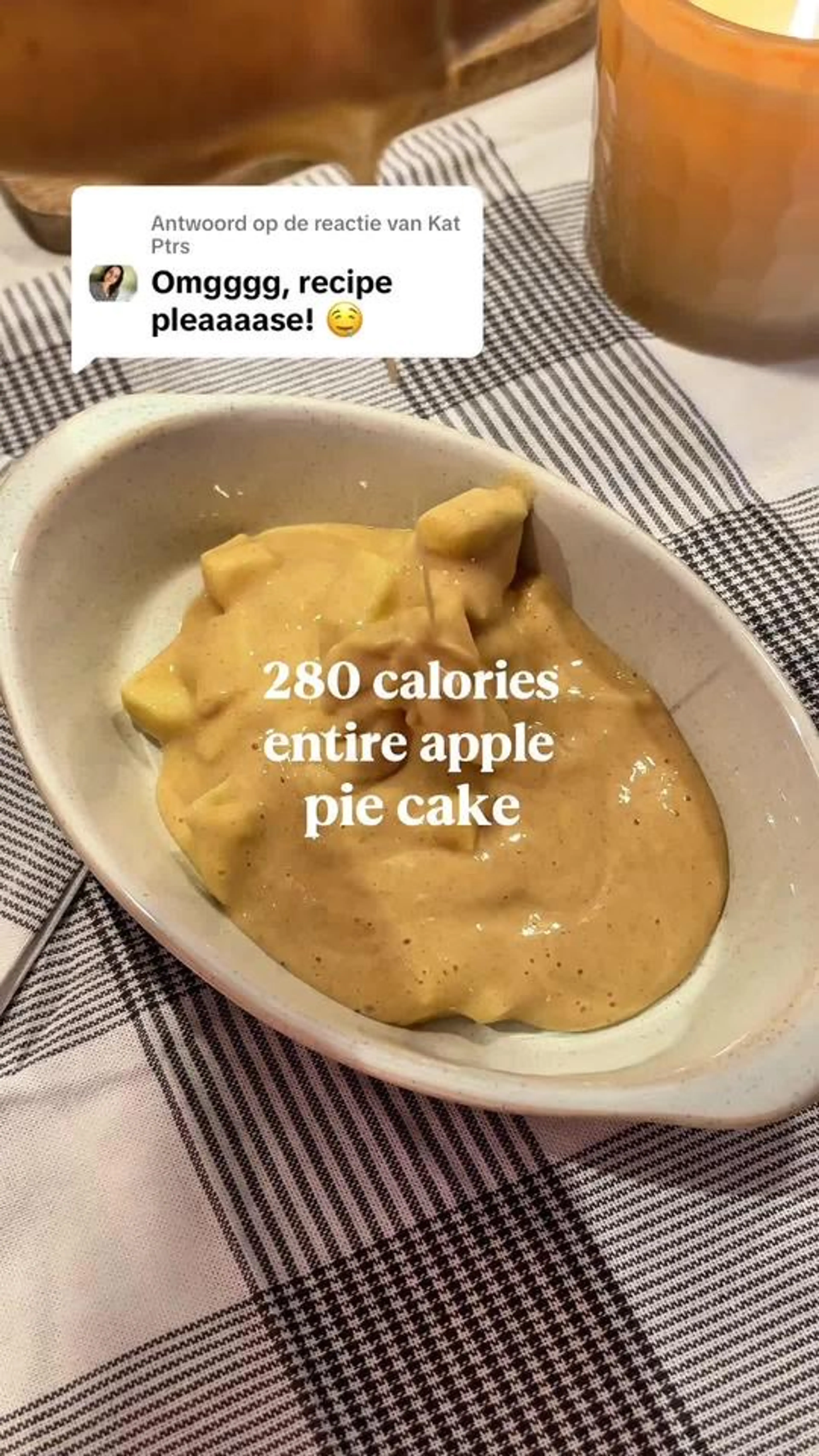 280 calorie apple pie cake