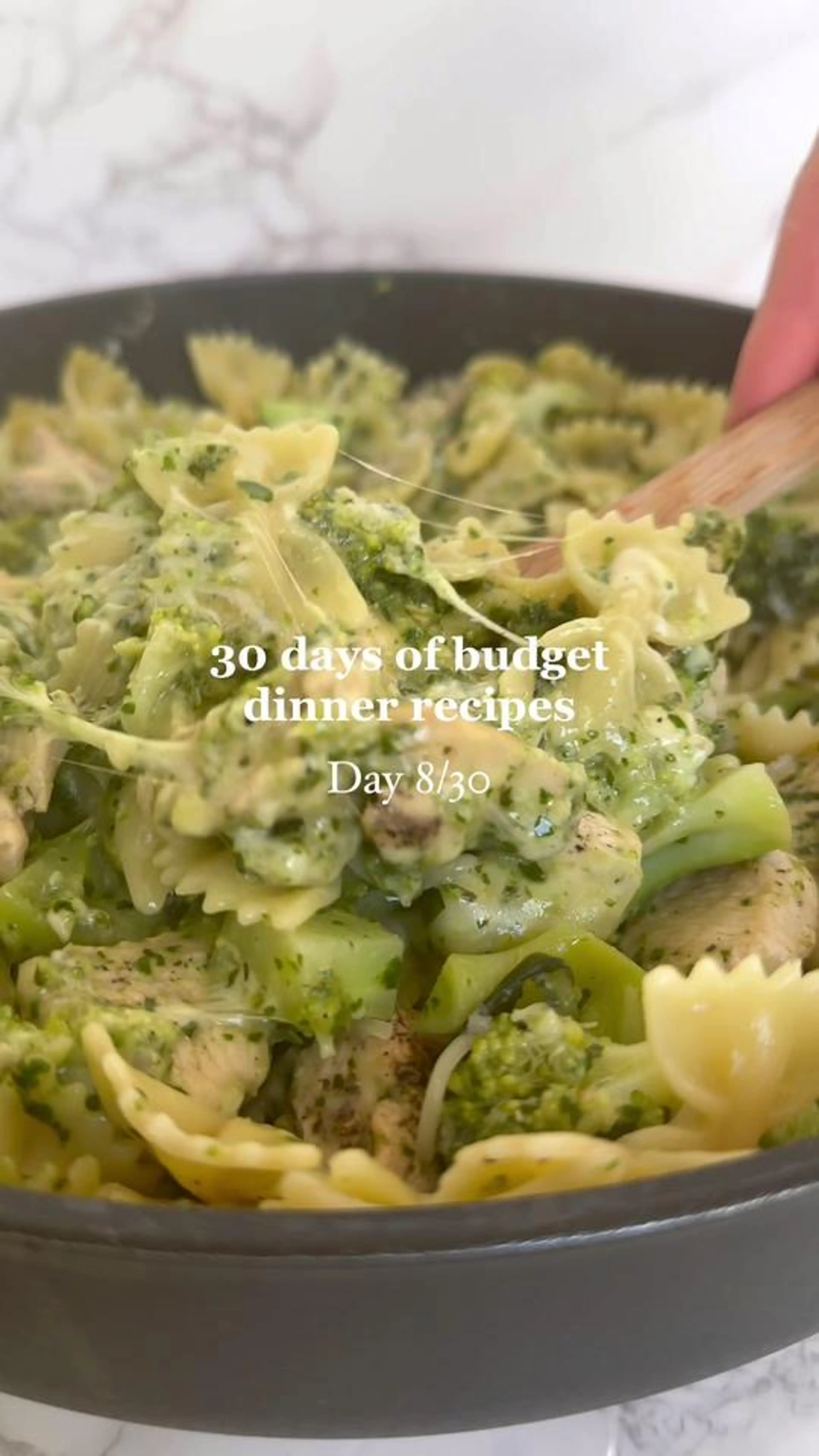 Pâtes au Pesto et Poulet