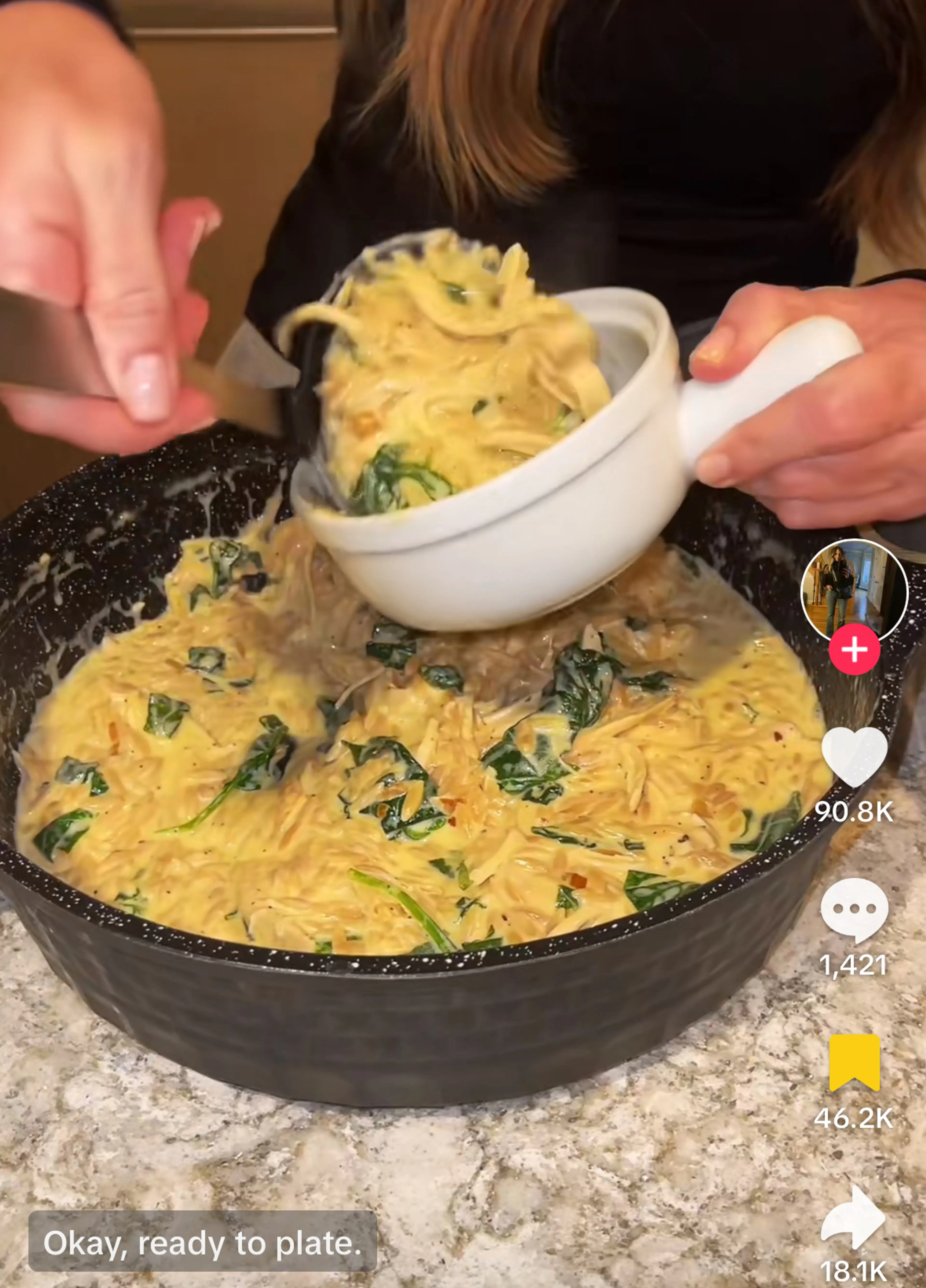 Lemon Chicken With Orzos