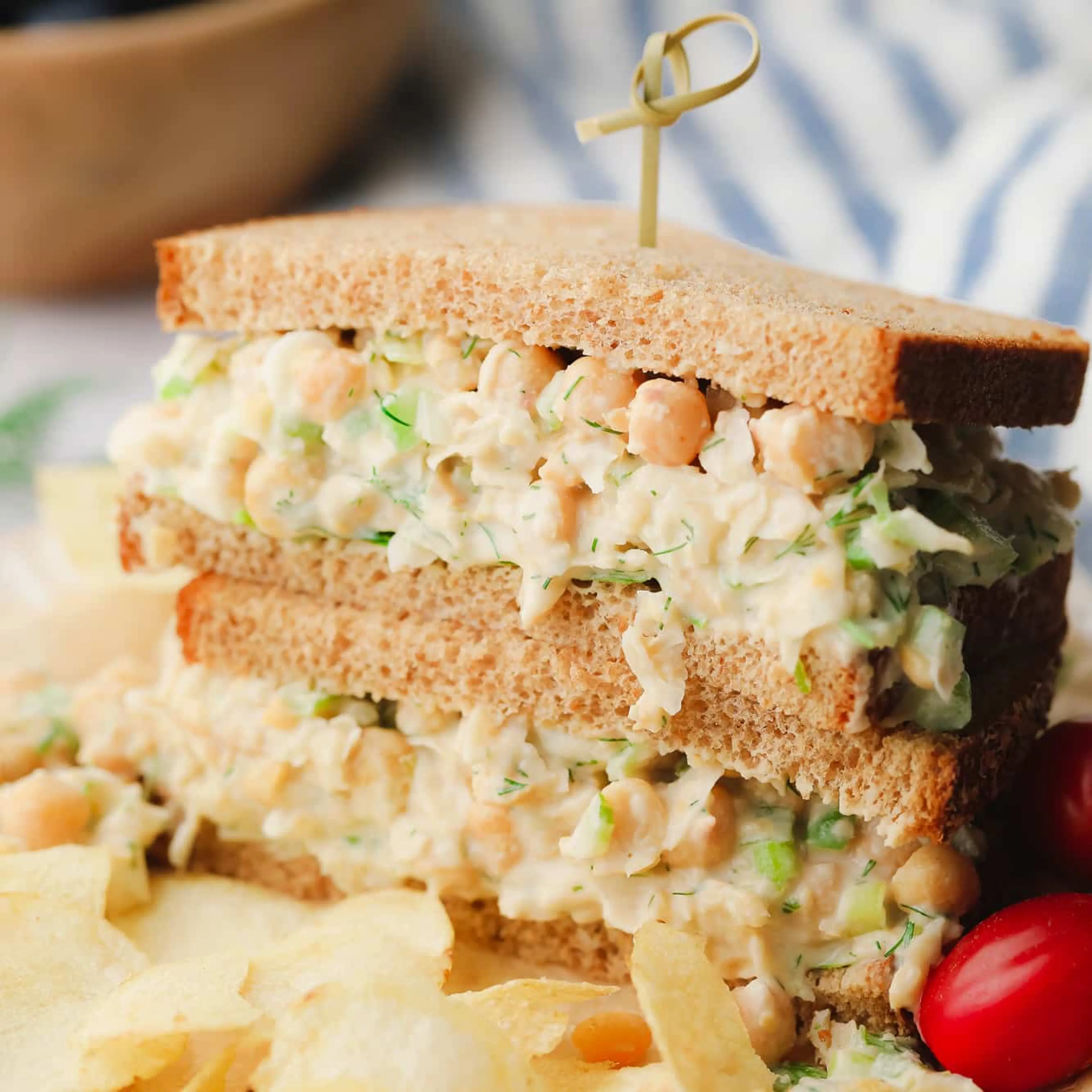 Chickpea Salad Sandwich