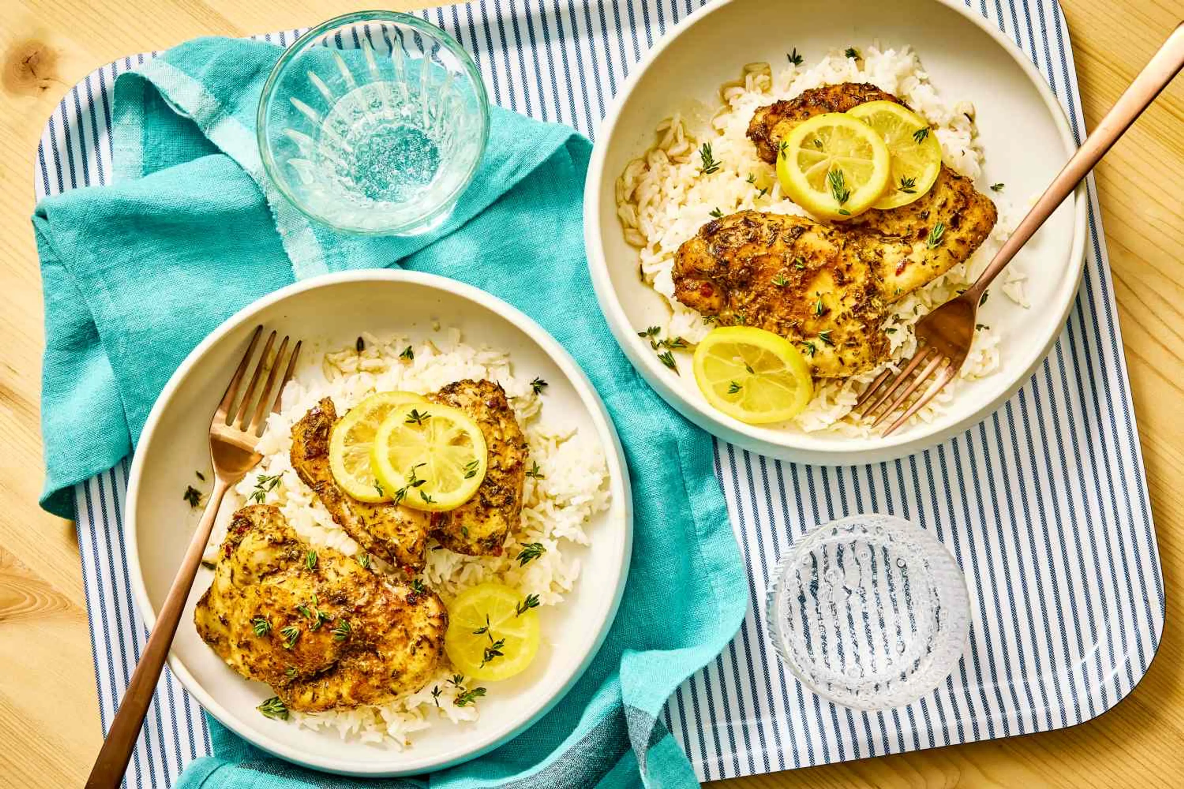 Slow-Cooker Lemon Garlic-Butter Chicken