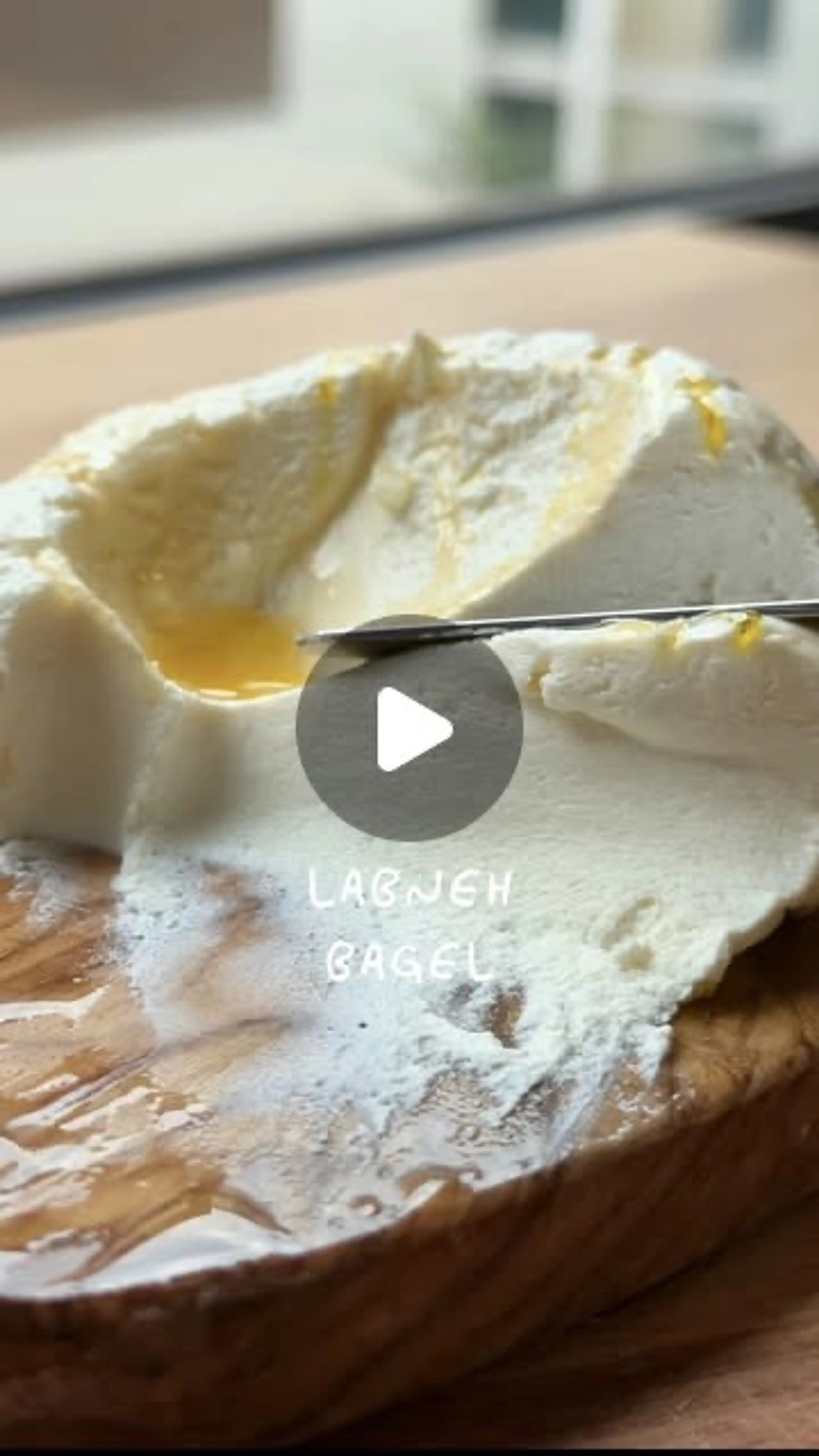 Labneh/Cream cheese Pure Greek Yoghurt Overnight R
