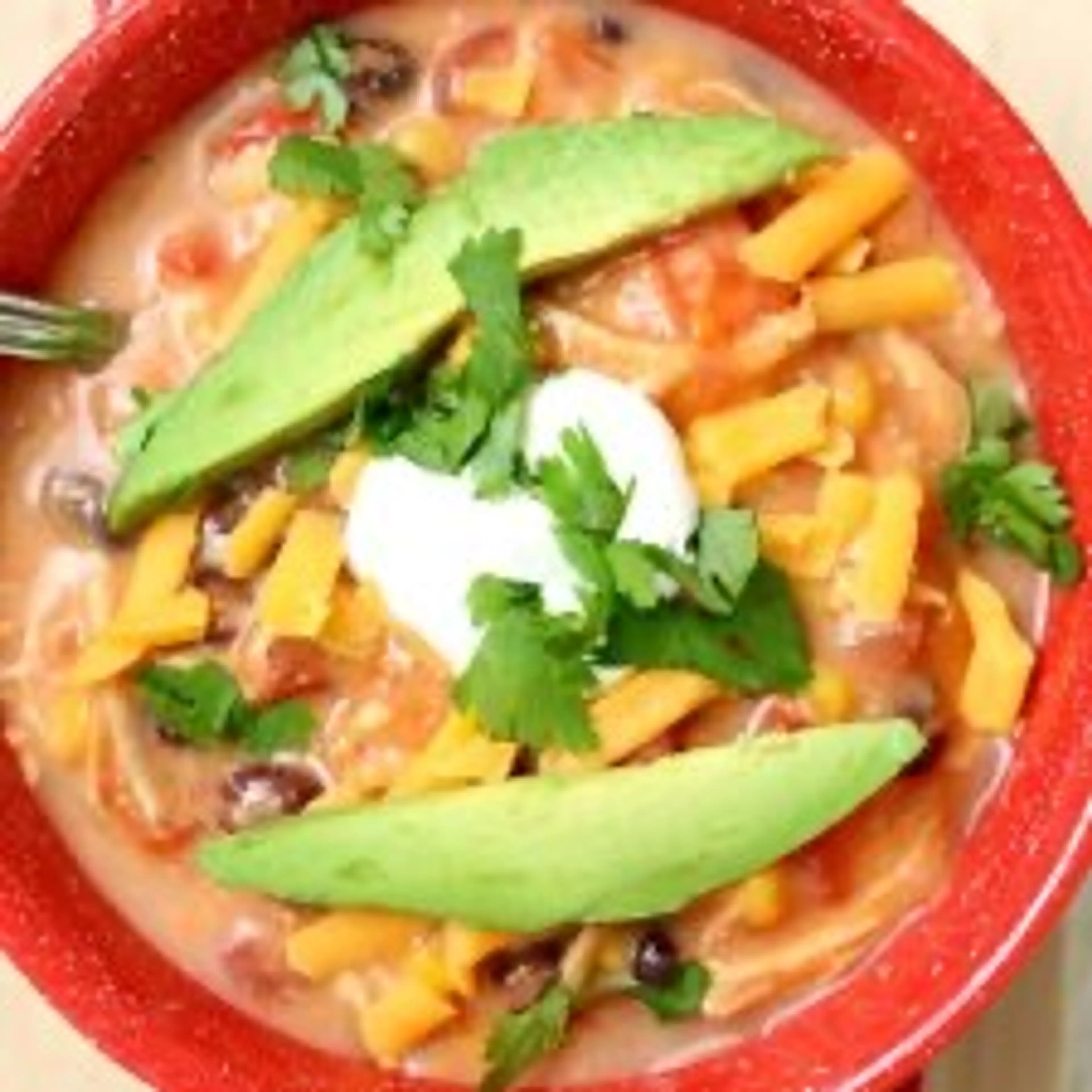 Instant Pot Creamy Chicken Tortilla Soup