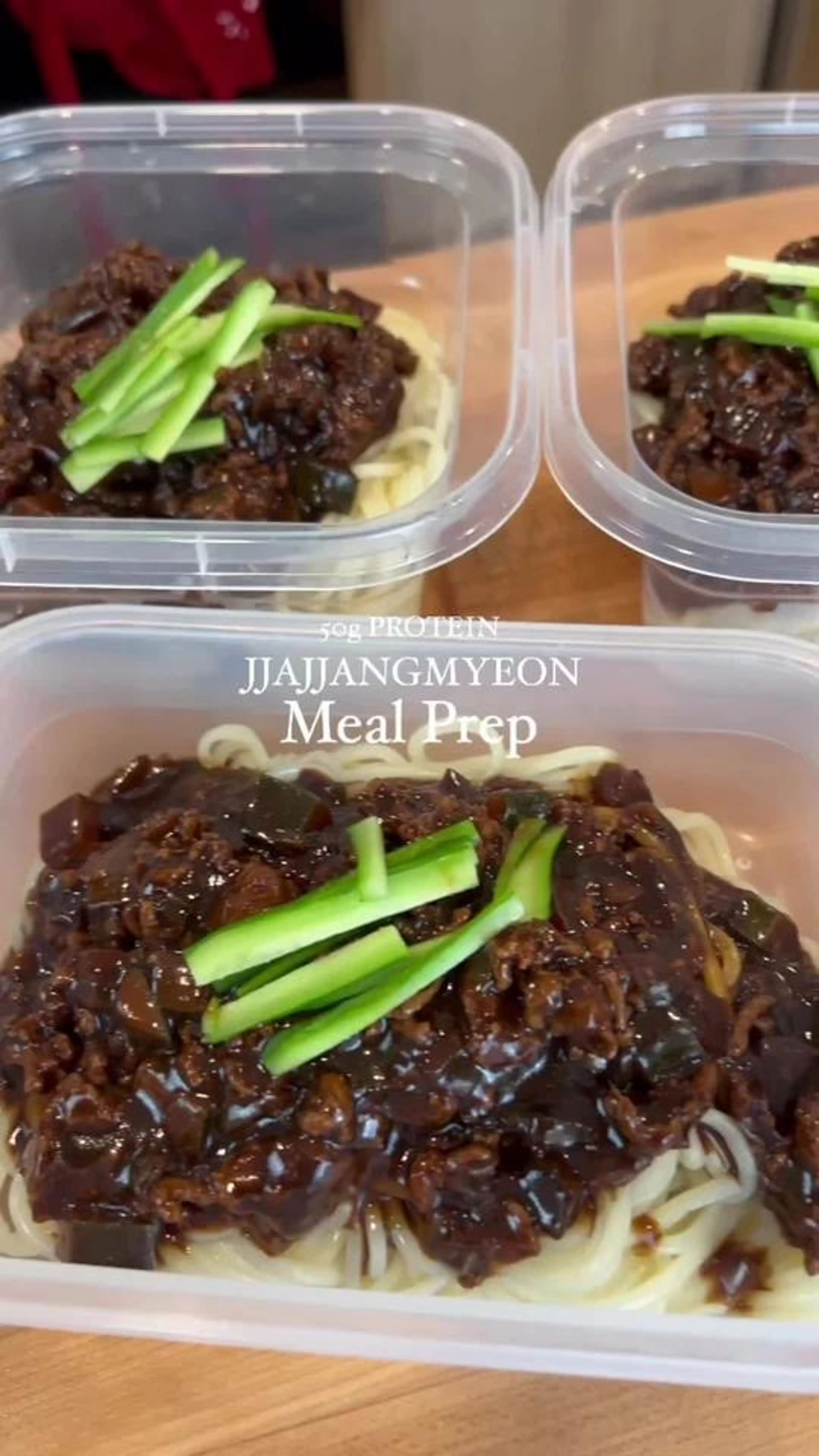 Jjajjangmyeon Meal Prep