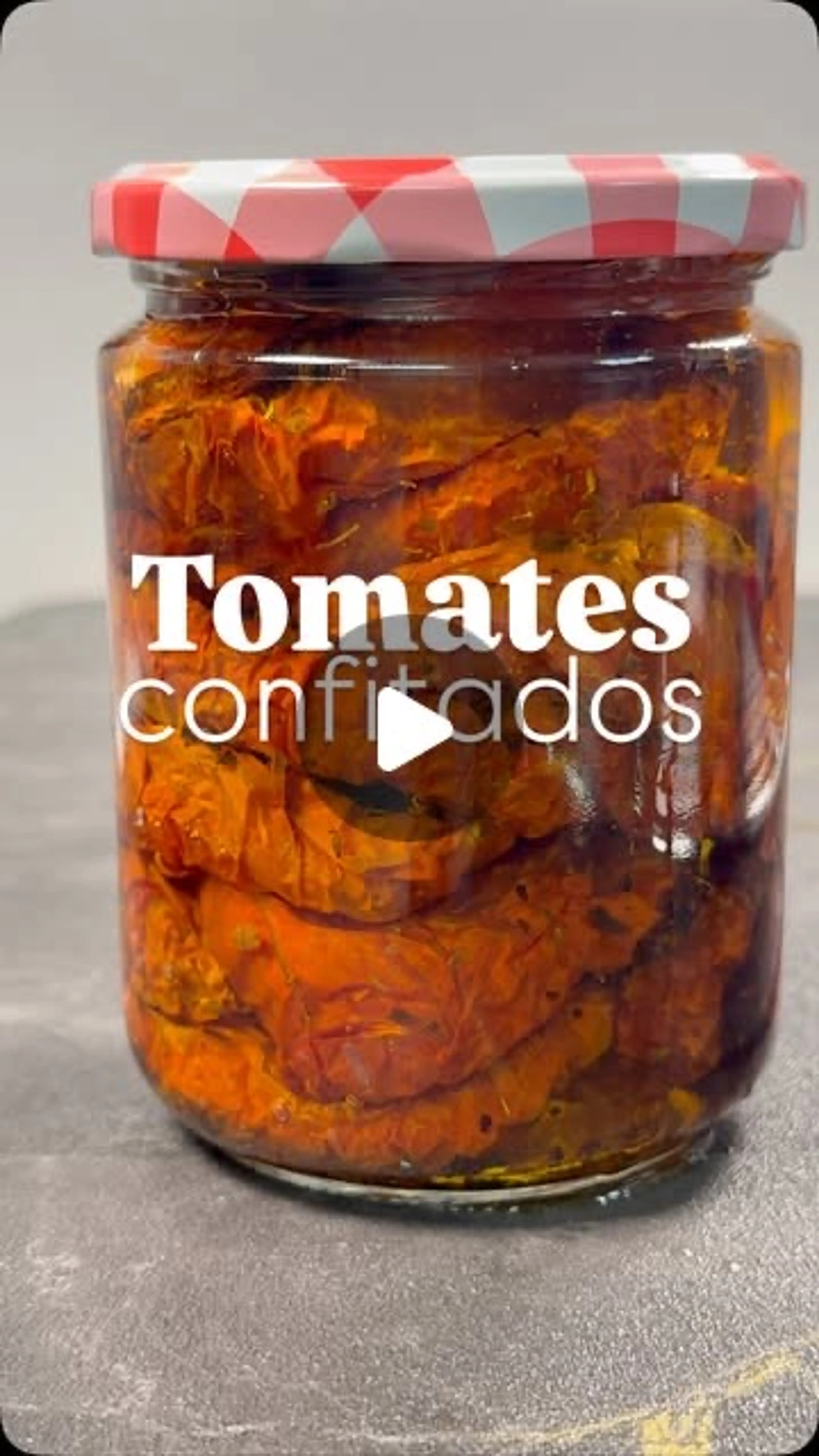 Tomates Confitados Horno