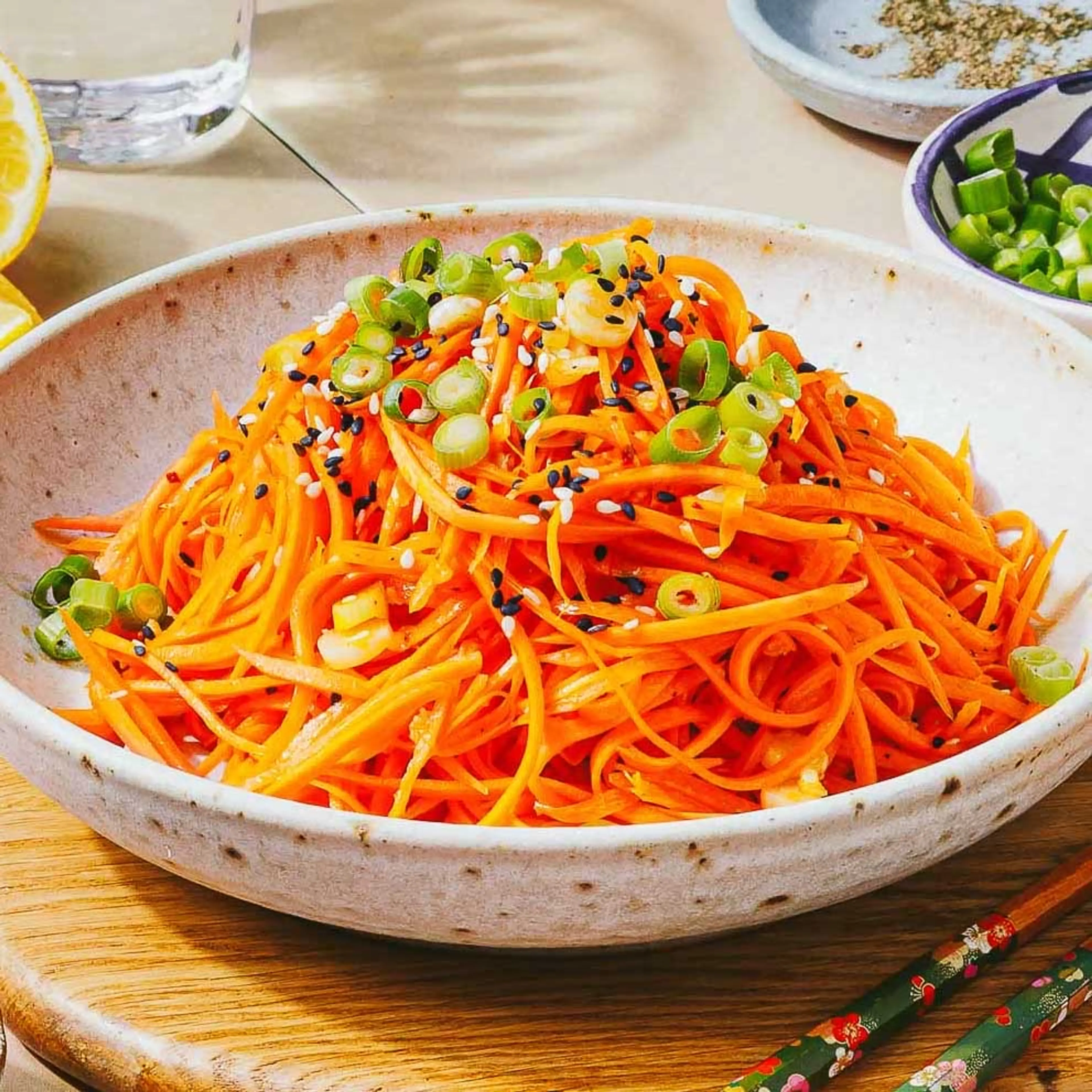Korean carrot salad recipe