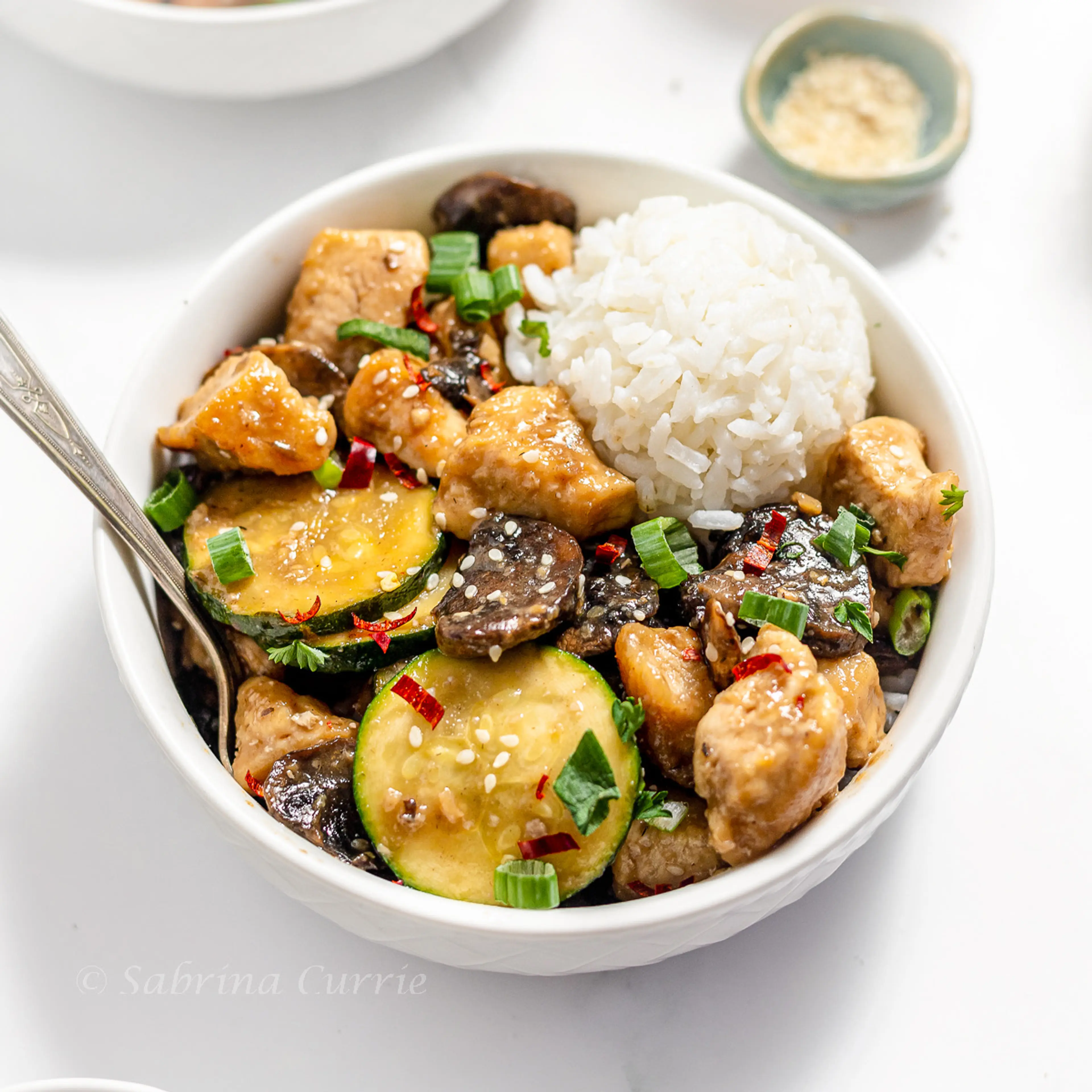 Panda Express Mushroom Chicken (Easy One Pan Recipe)