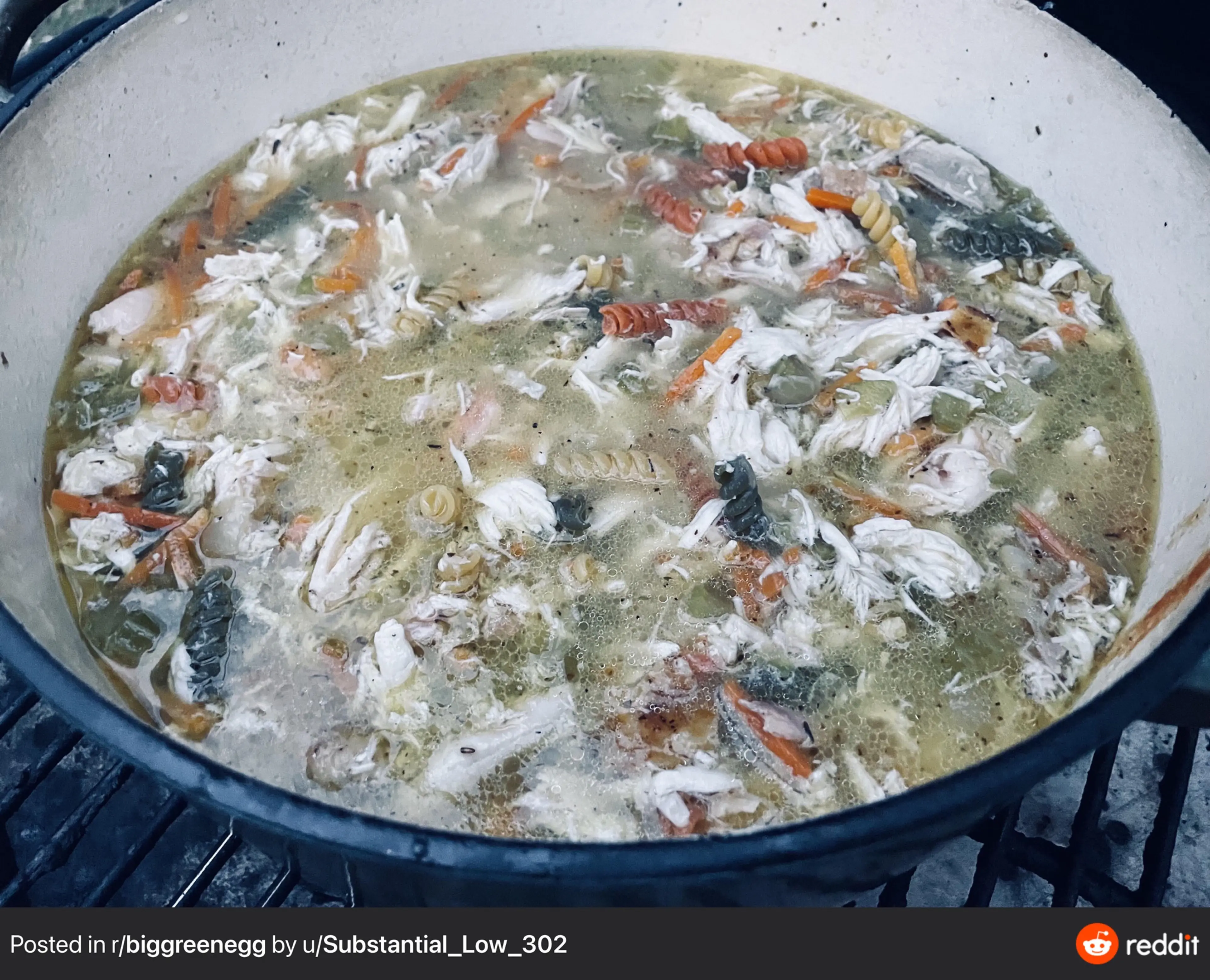 Over The Top Chicken Noodle Soup