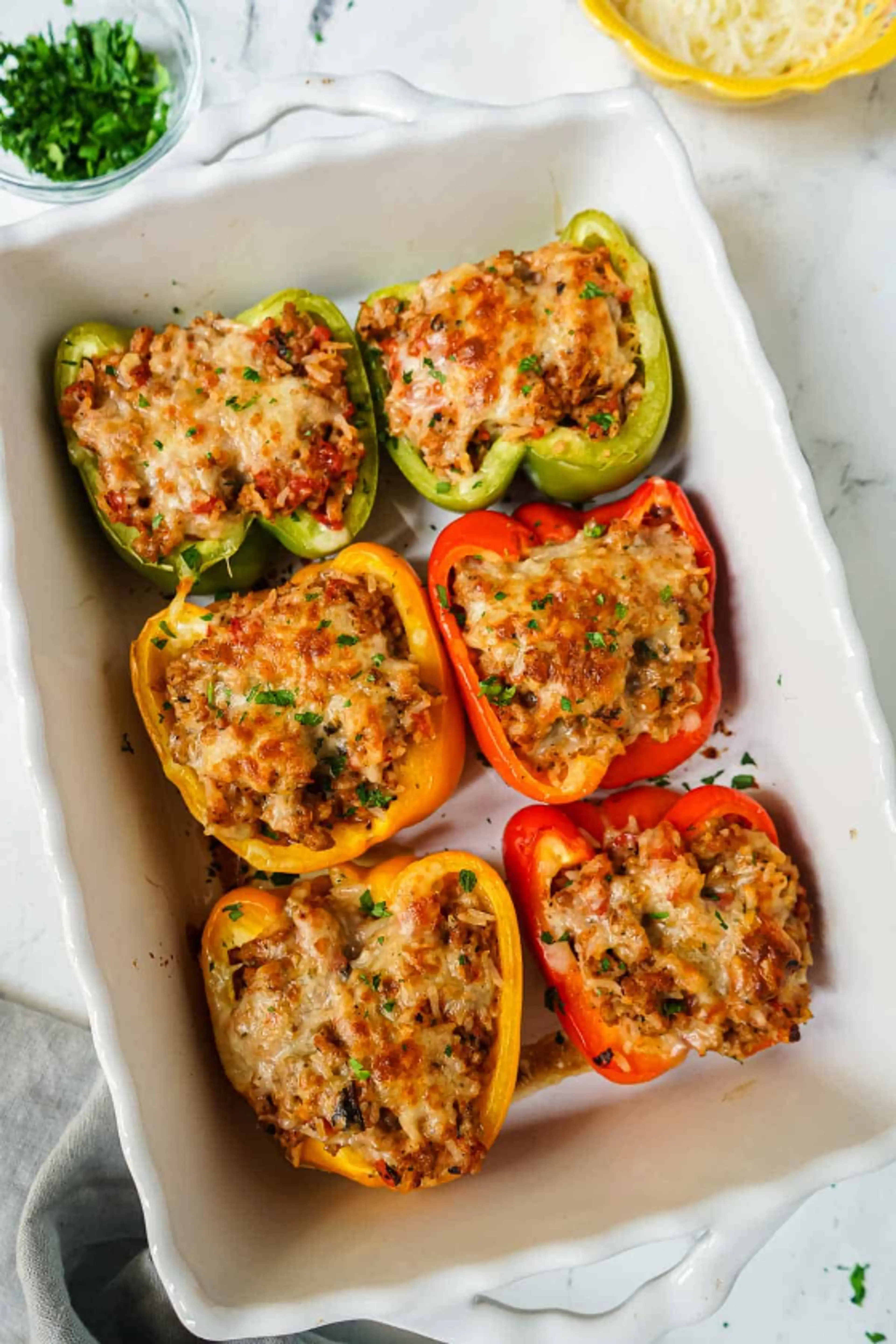 Italian Sausage Stuffed Peppers