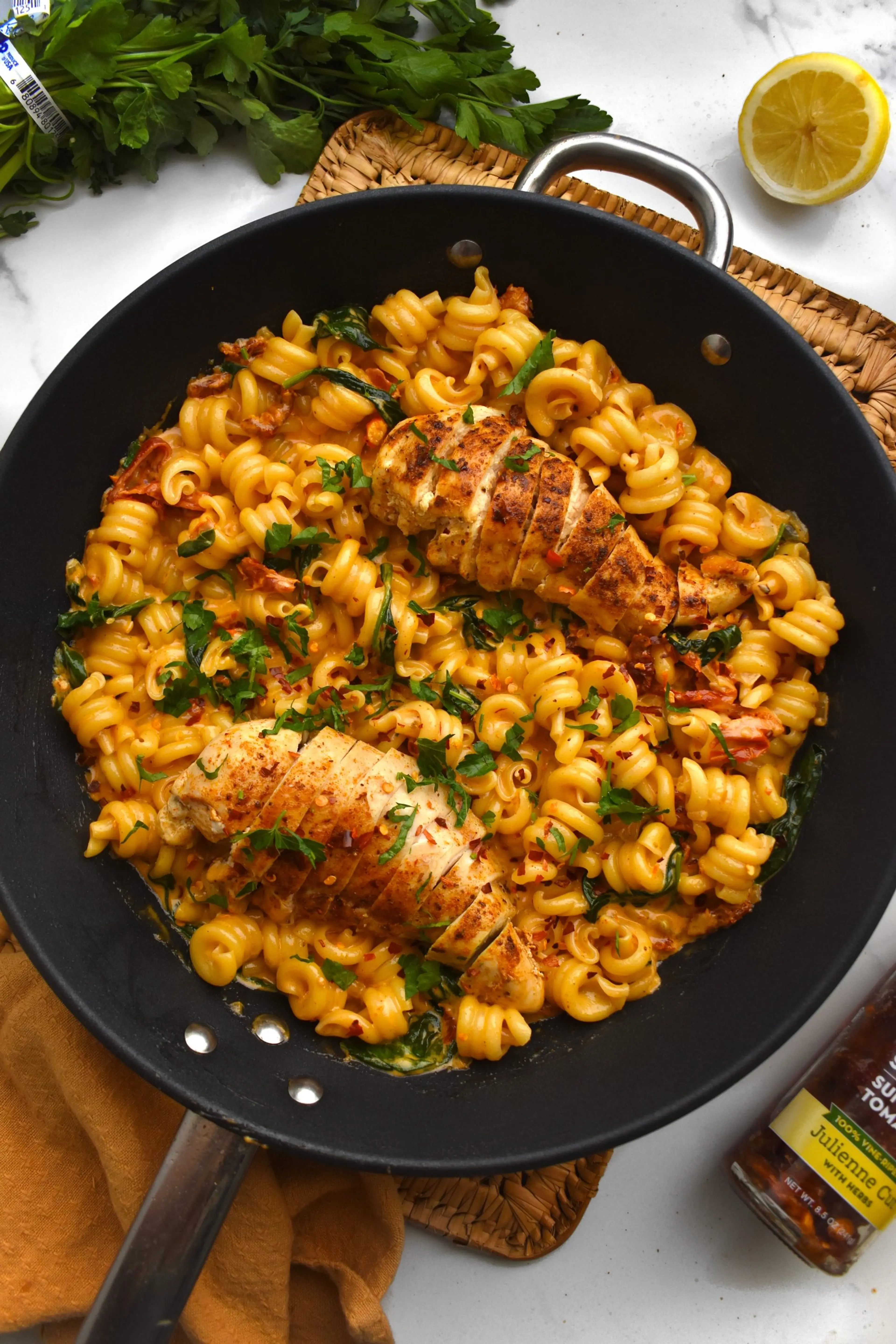 Creamy Sun-Dried Tomato Chicken Pasta