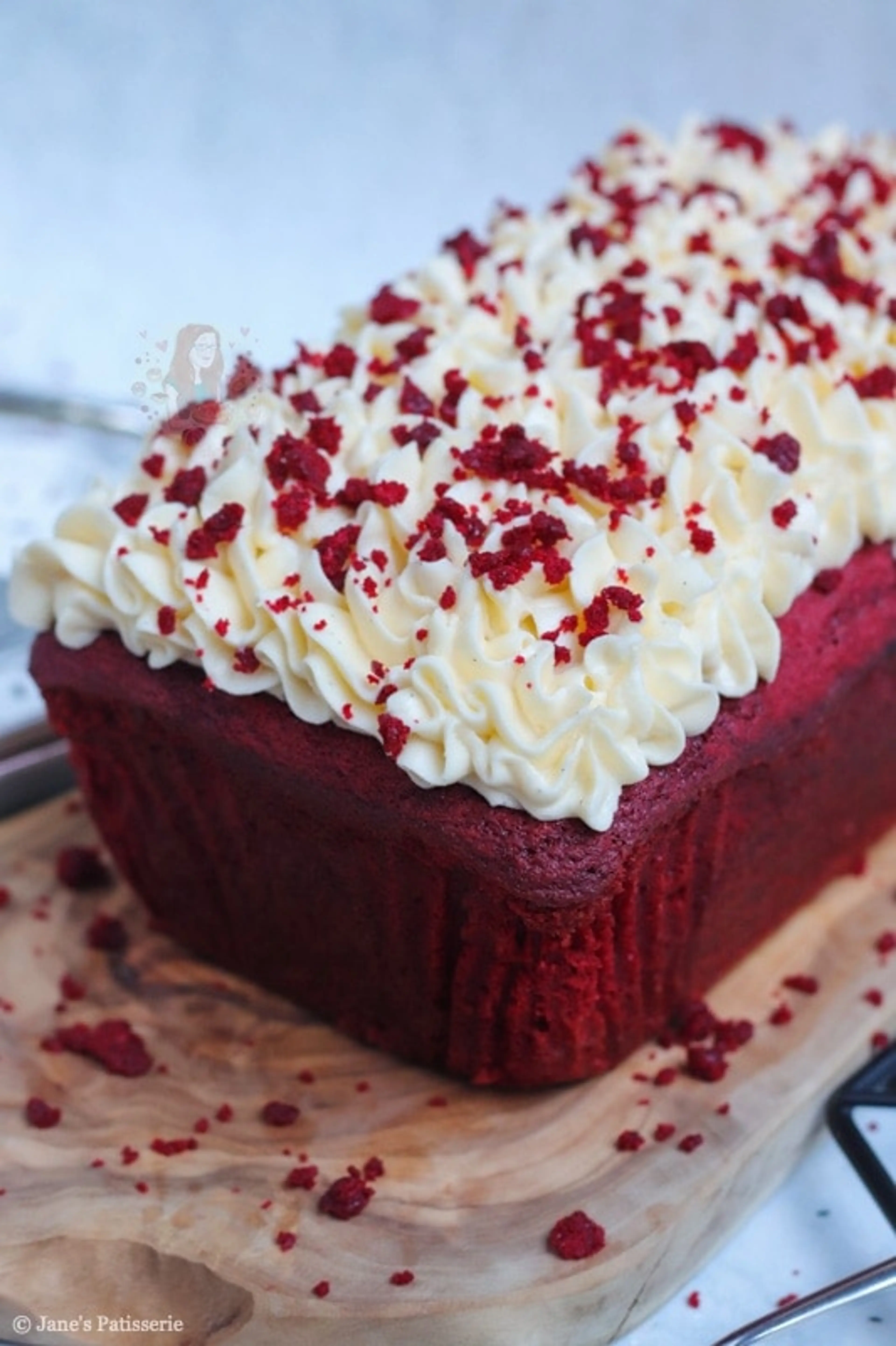 Red Velvet Loaf Cake!