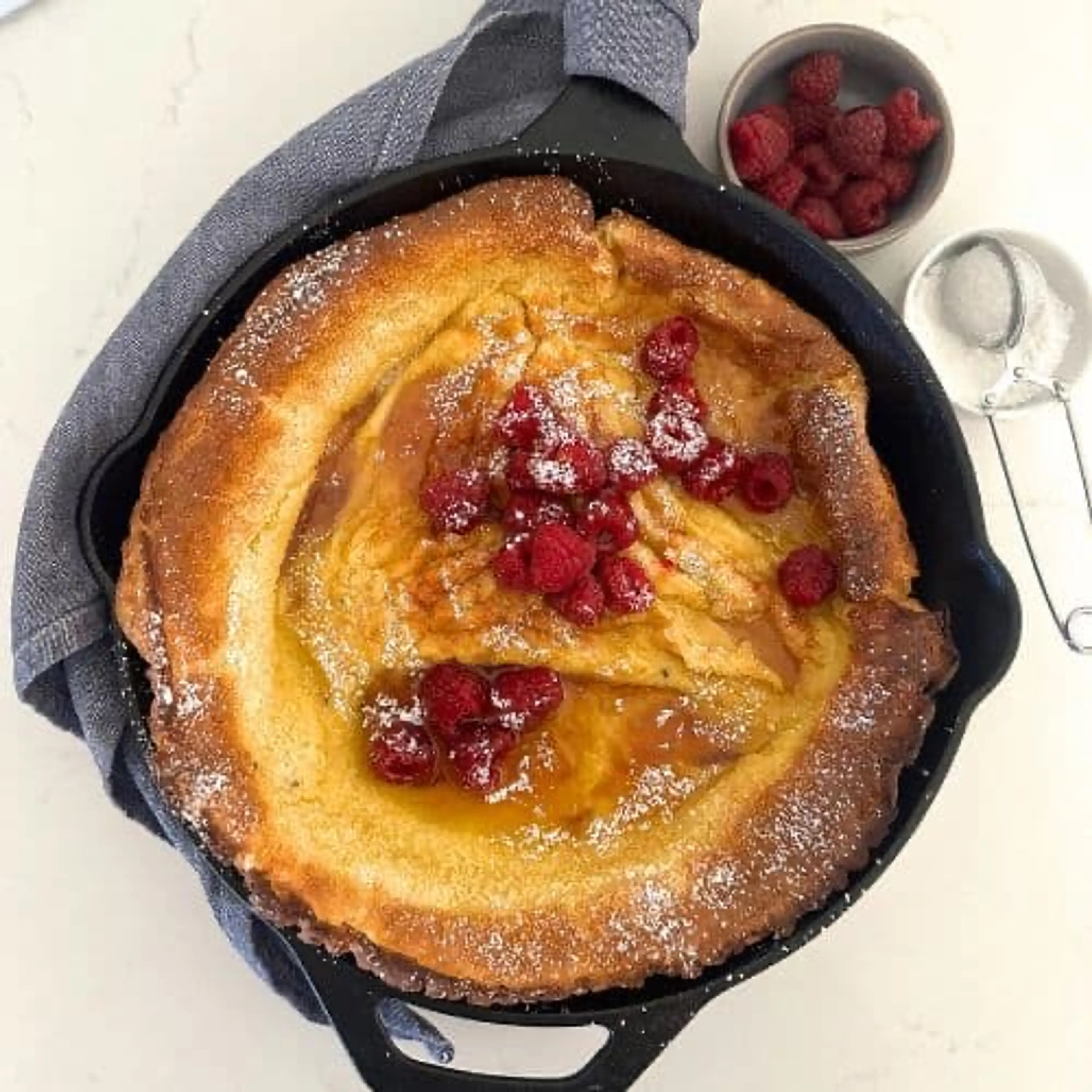 Sourdough Dutch Baby (German Skillet Pancake)