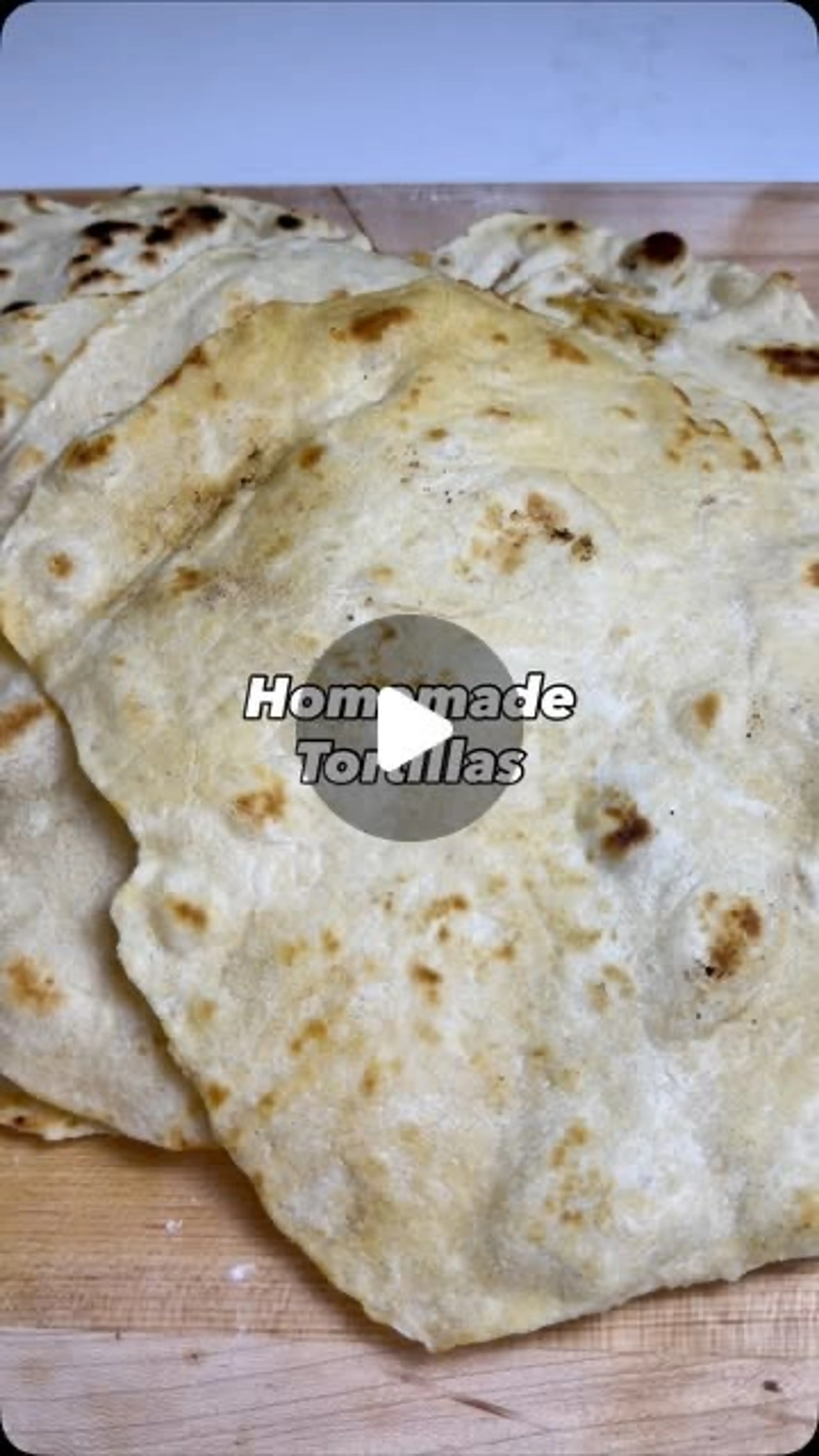 Homemade Tortillas