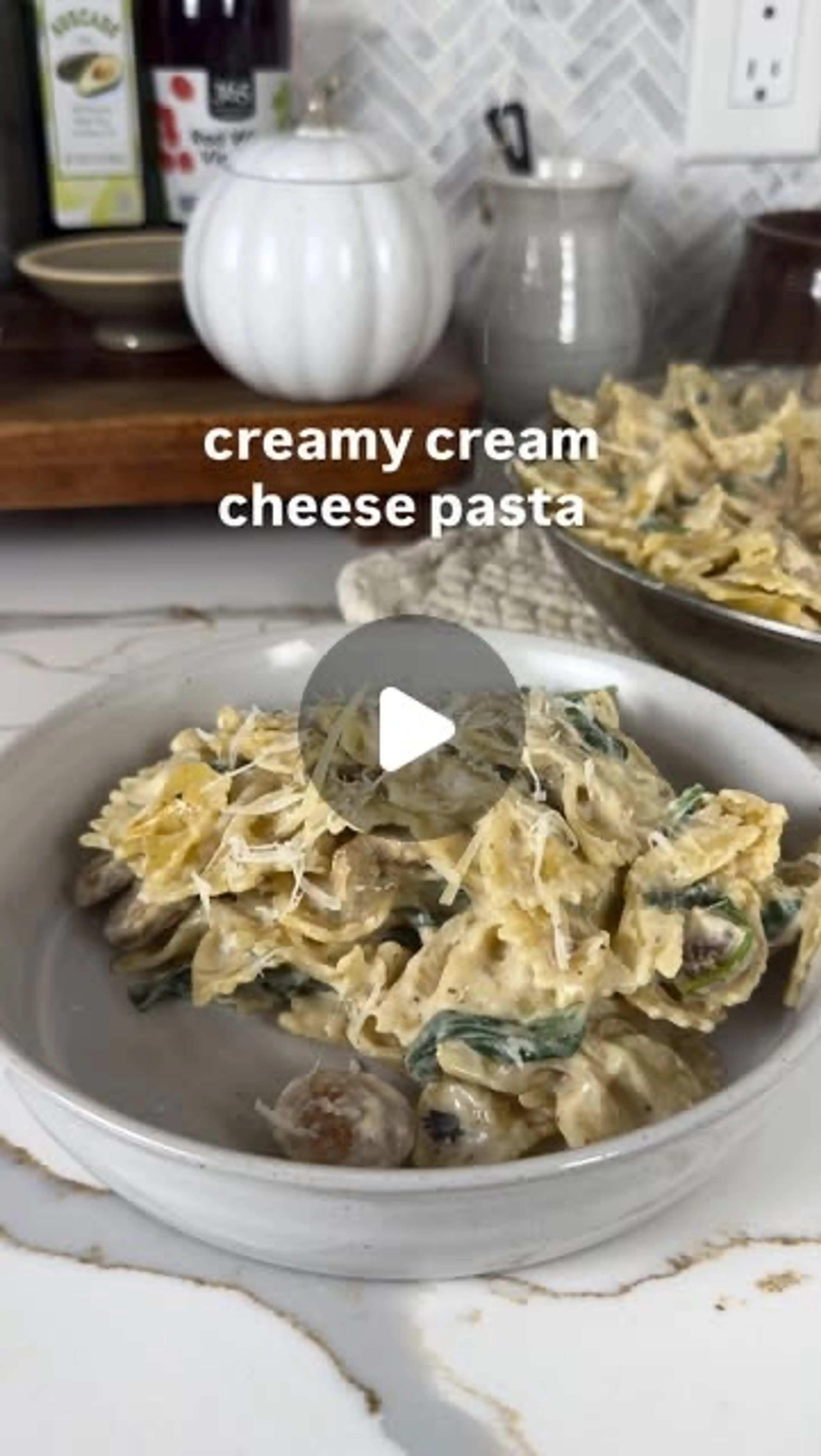 Creamy Cream Cheese Pasta