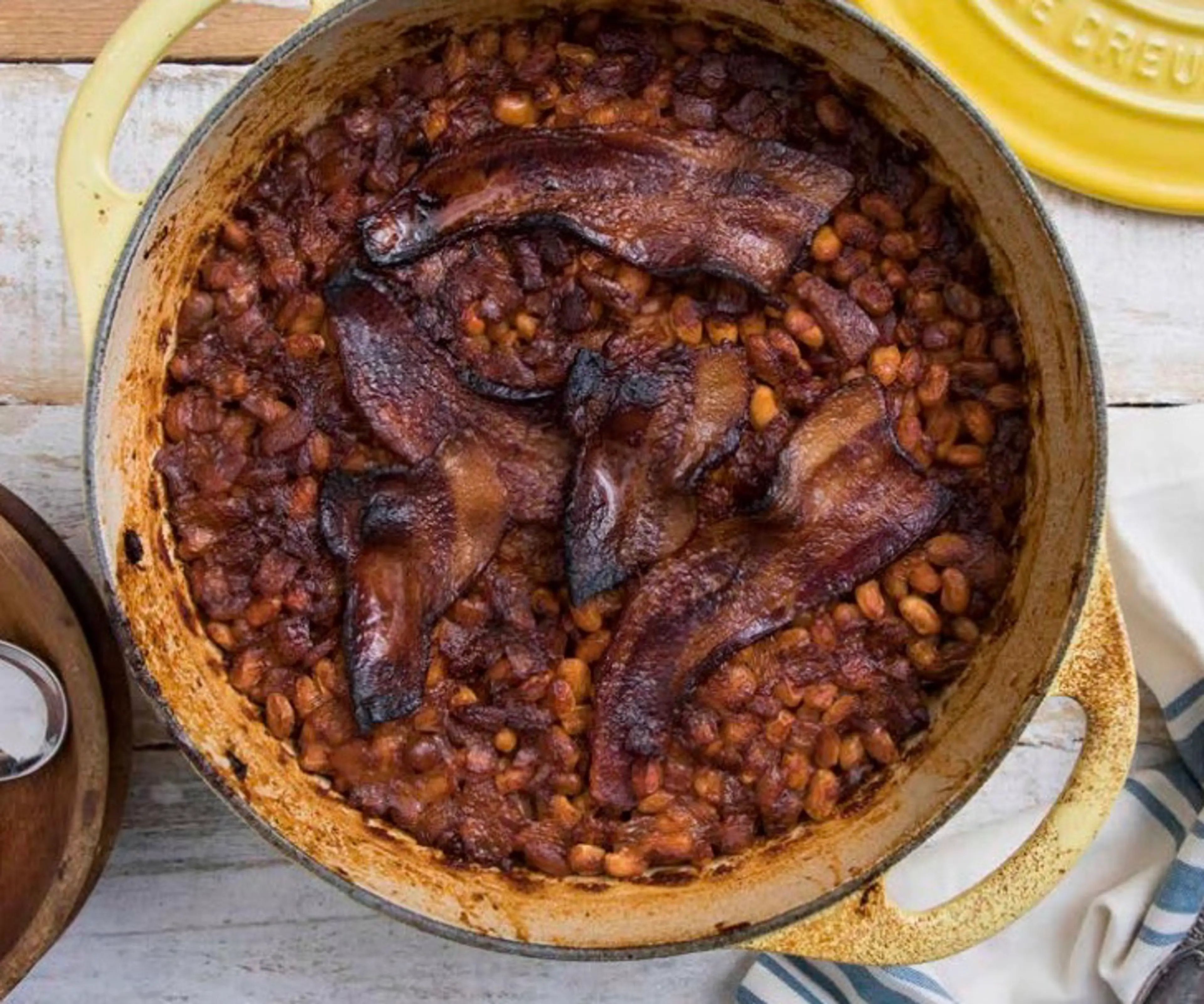 Sweet and Smokey Baked Beans