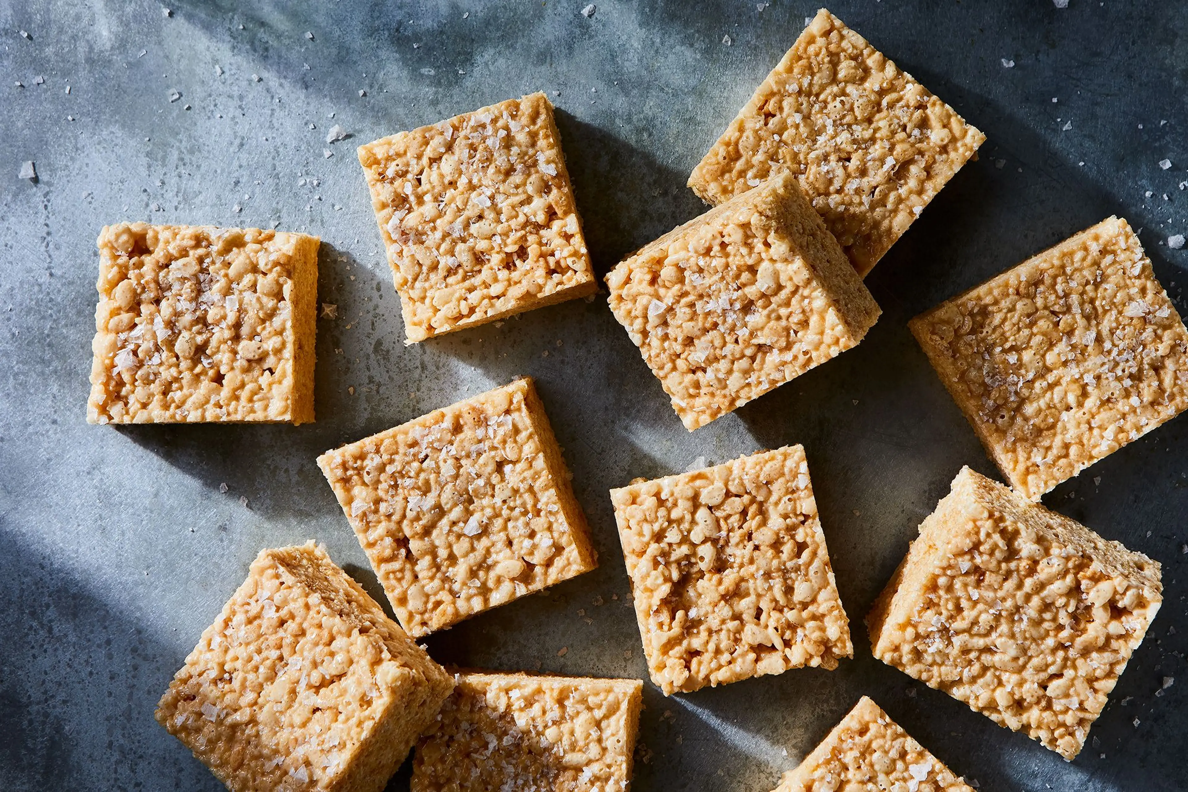 Brown Butter–Bourbon Rice Krispies Treats